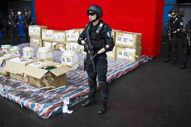 Vaste operation anti-drogue en chine, 60.000 arrestations