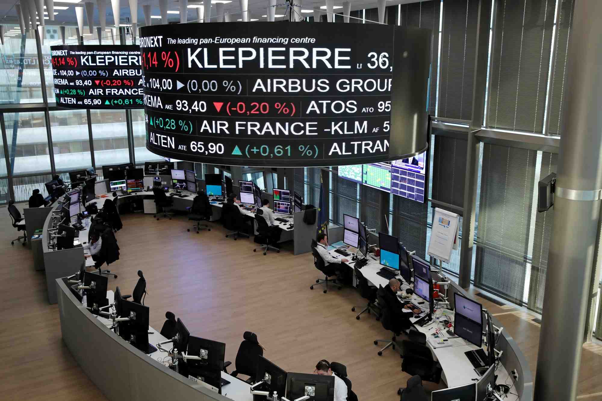 La bourse euronext a paris