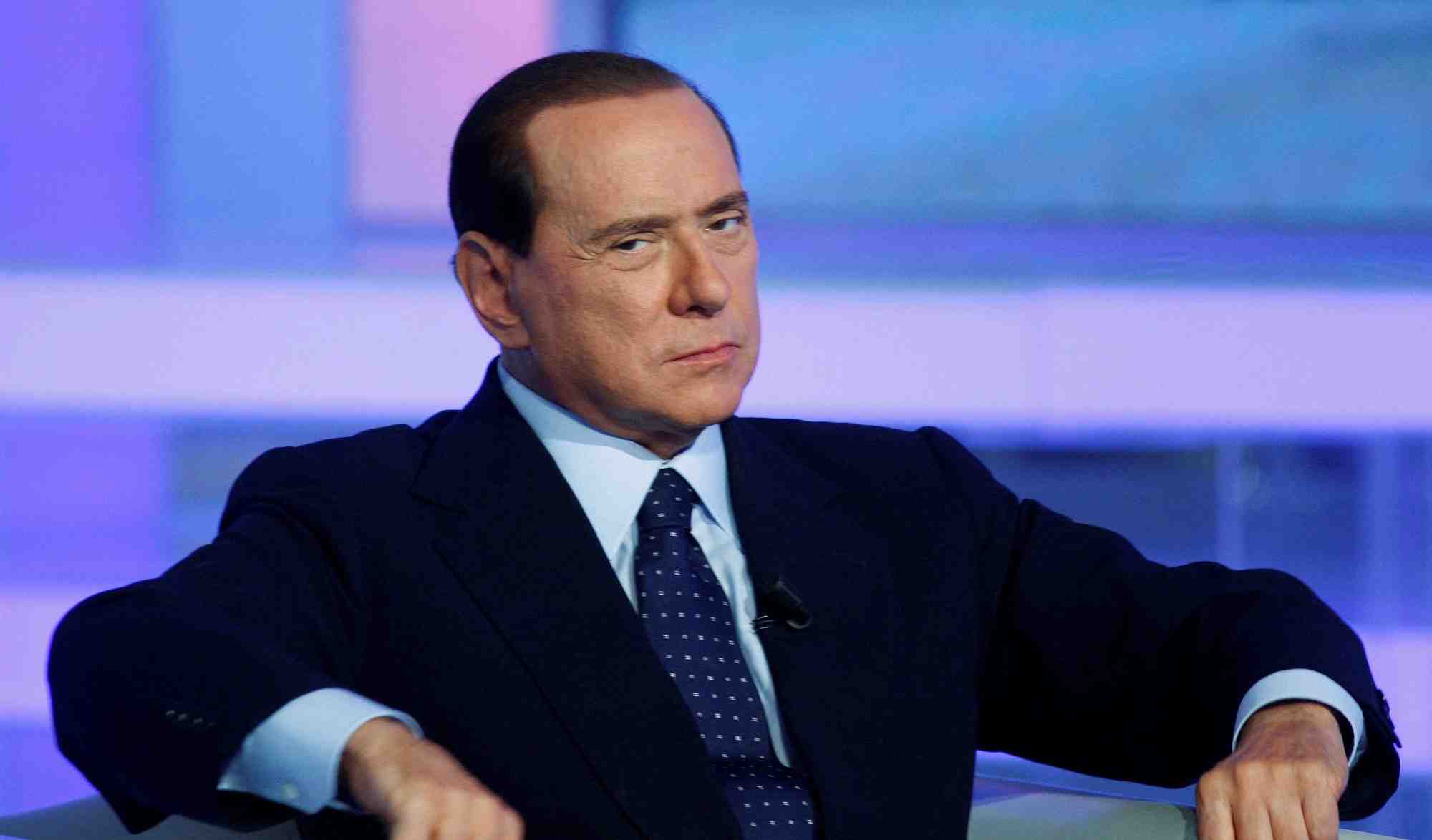 Photo d'archives de l'ancien president du conseil italien silvio berlusconi