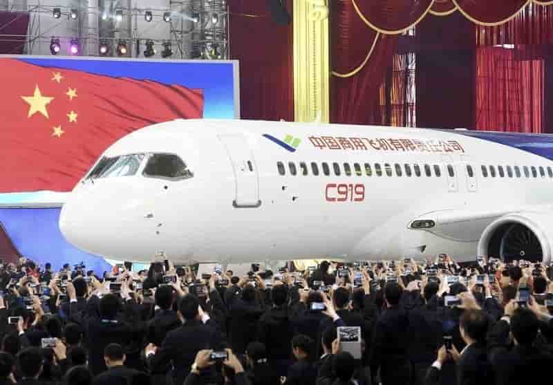 L'avion de ligne chinois c919 pourrait voler fin 2016