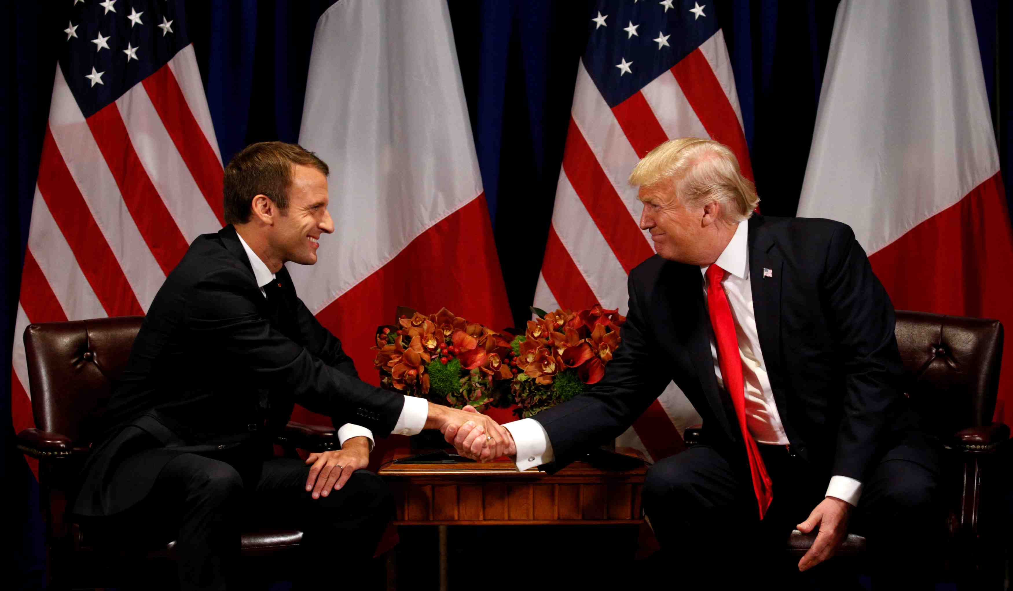 Trump et macron vont defendre deux visions du monde a l'onu
