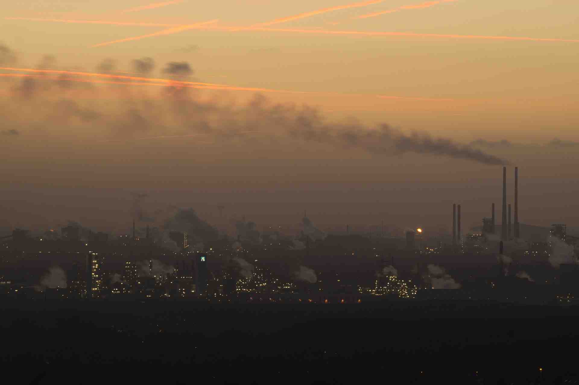 Usine gaz pollution