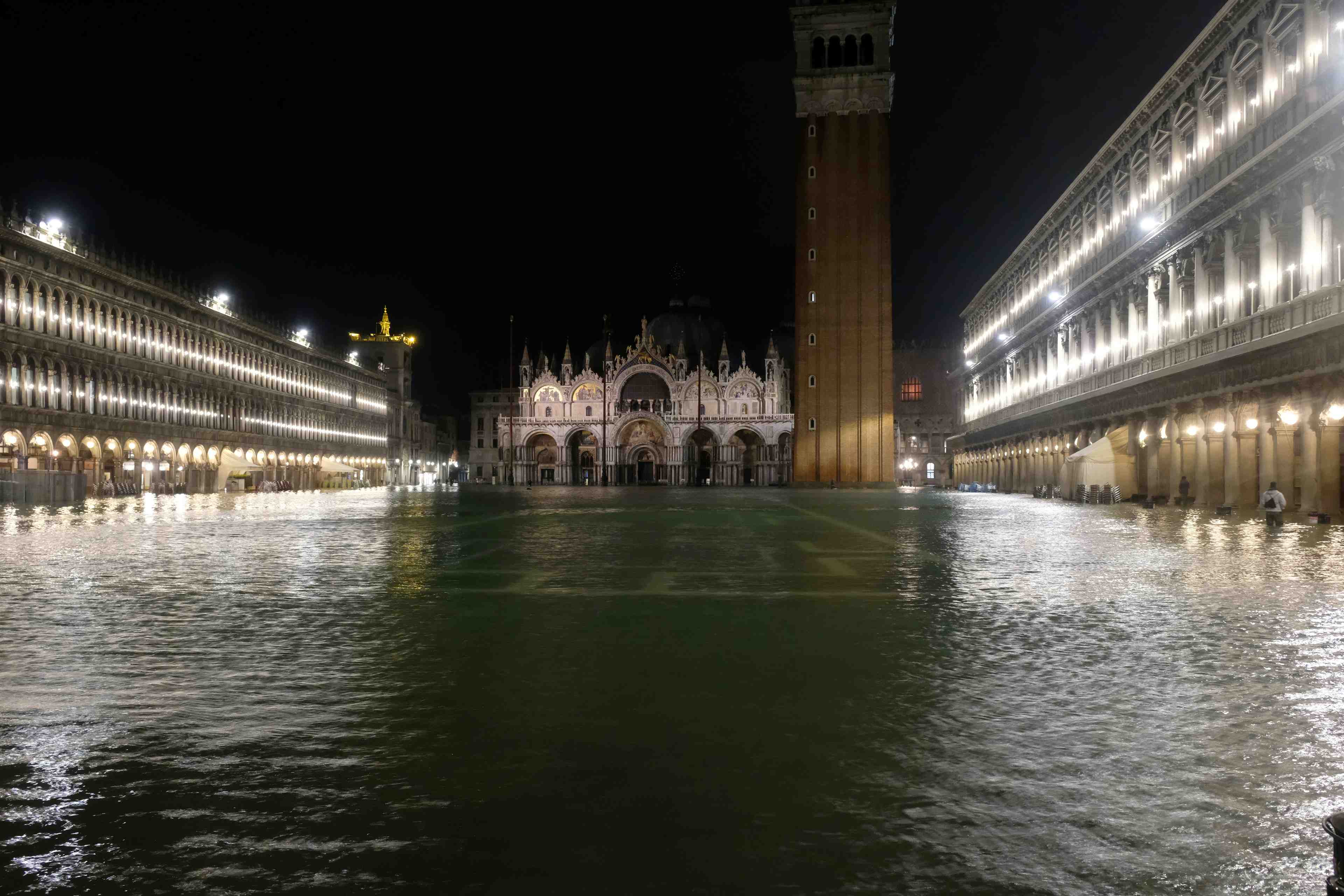 Fortes pluies en italie, venise sous les eaux