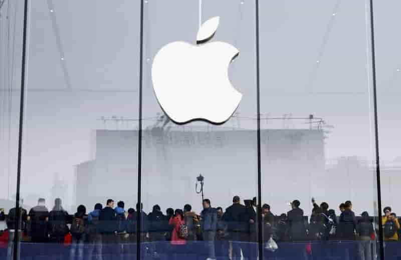 Apple monte en bourse apres l'annonce de bonnes performances en chine
