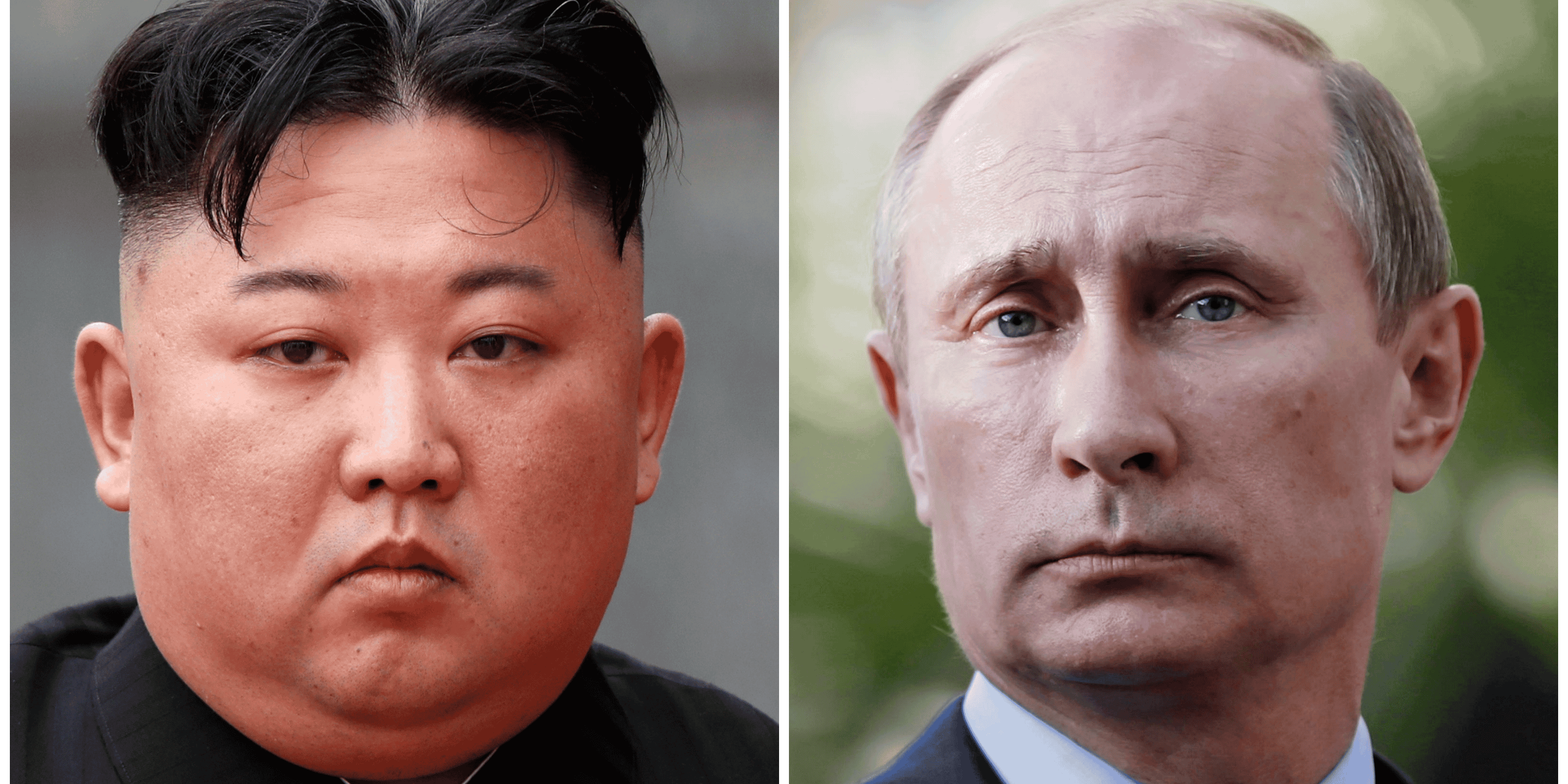 Poutine, Kim Jong-Un, Russie, Corée du Nord