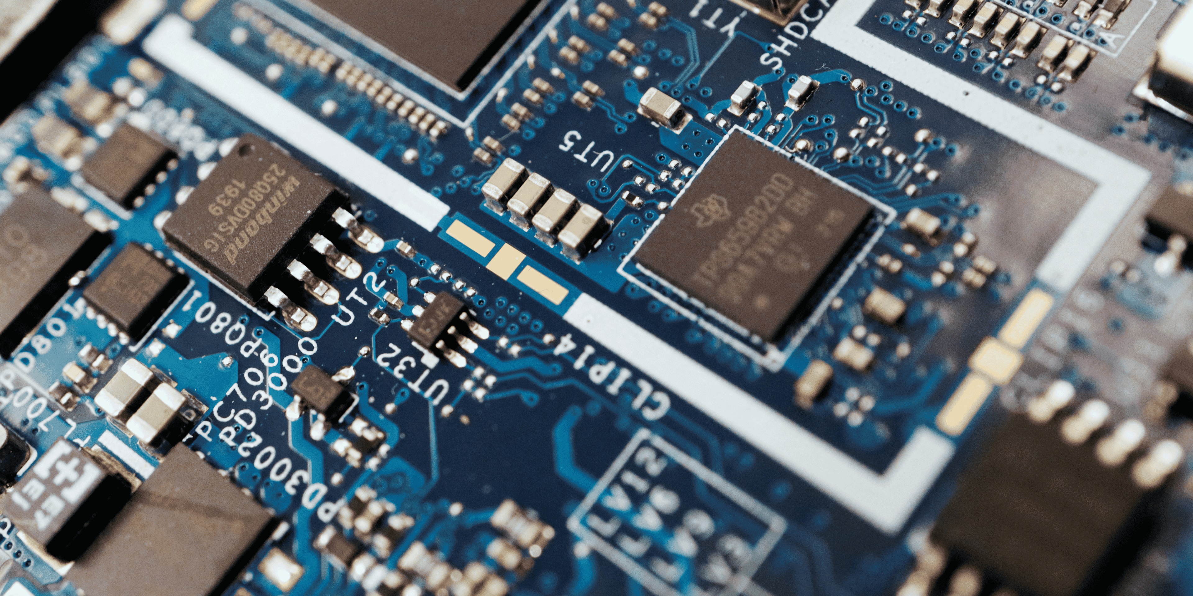 Photo de puces semi-conductrices