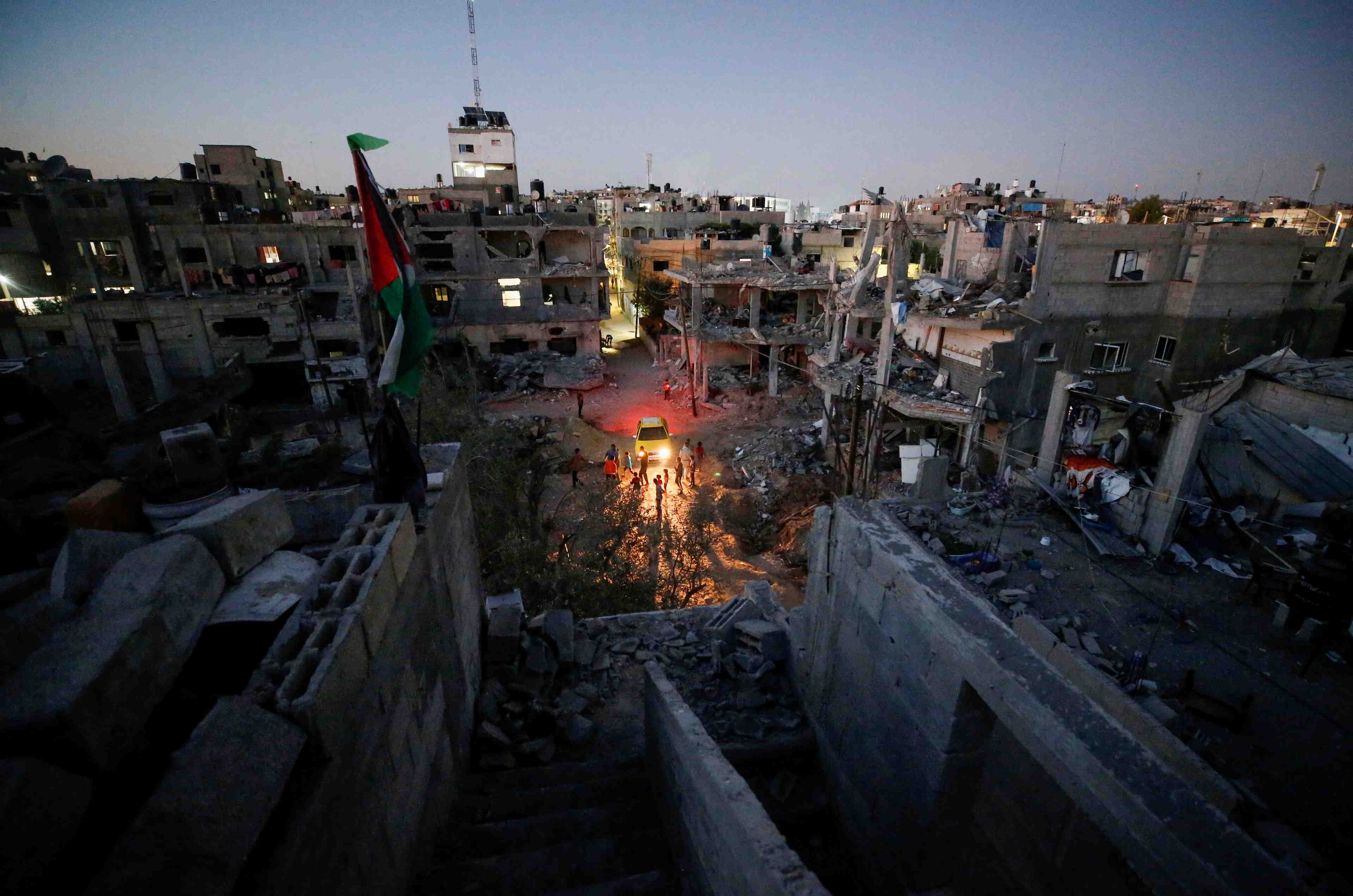 Sissi et biden ont discute du cessez-le-feu a gaza