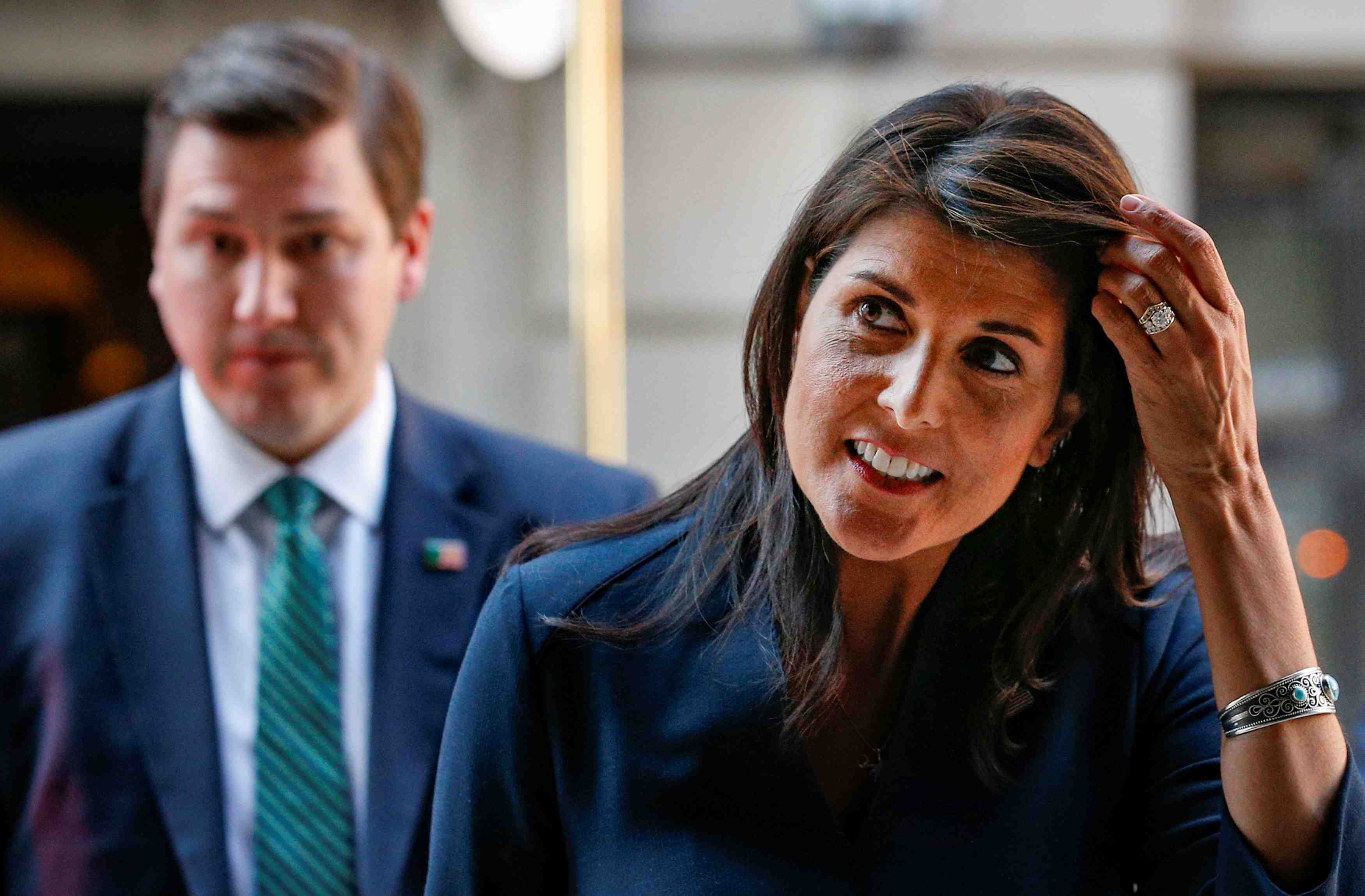 Douma: les usa reagiront avec ou sans l'aval l'onu, dit nikki haley