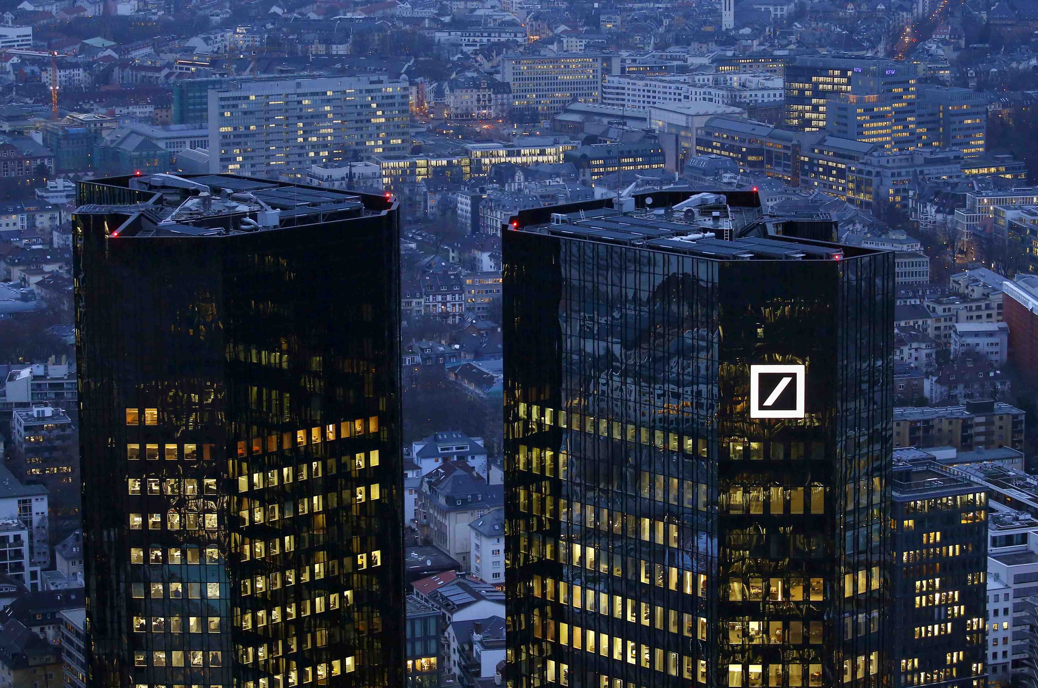 Deutsche bank veut conserver sa presence mondiale
