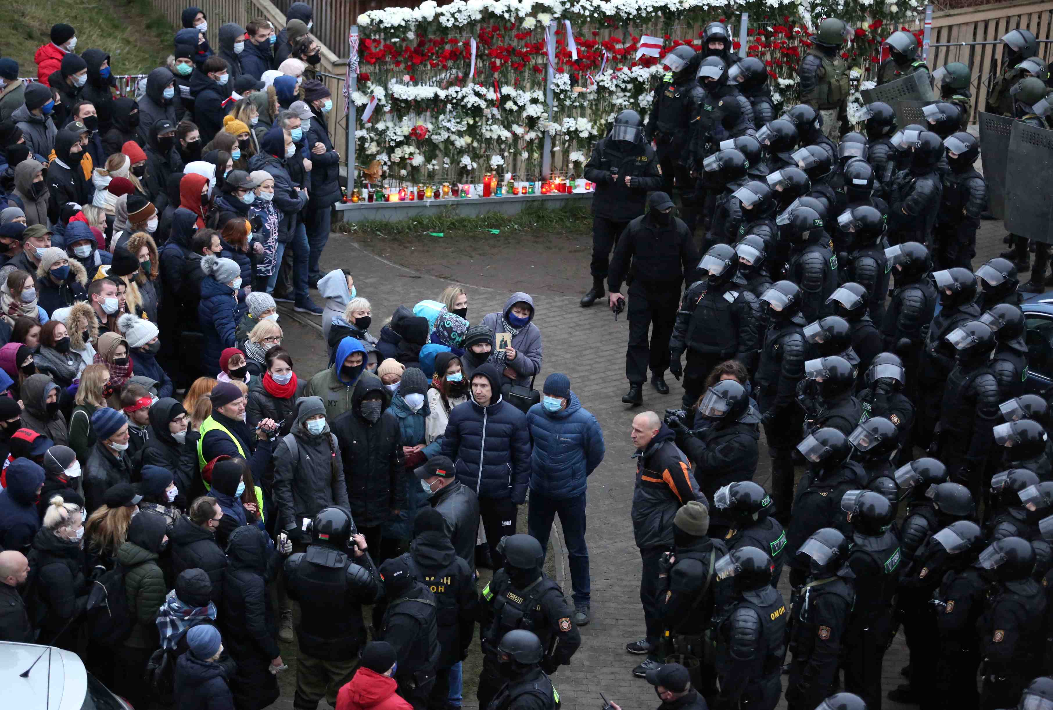 Bielorussie: des centaines d'arrestations lors de nouvelles manifestations
