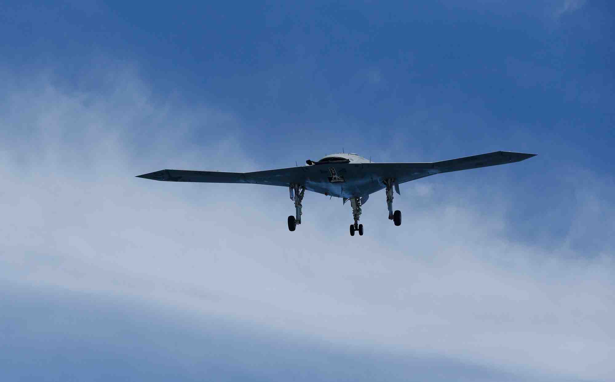 Un drone militaire au large de la virginie, aux etats-unis