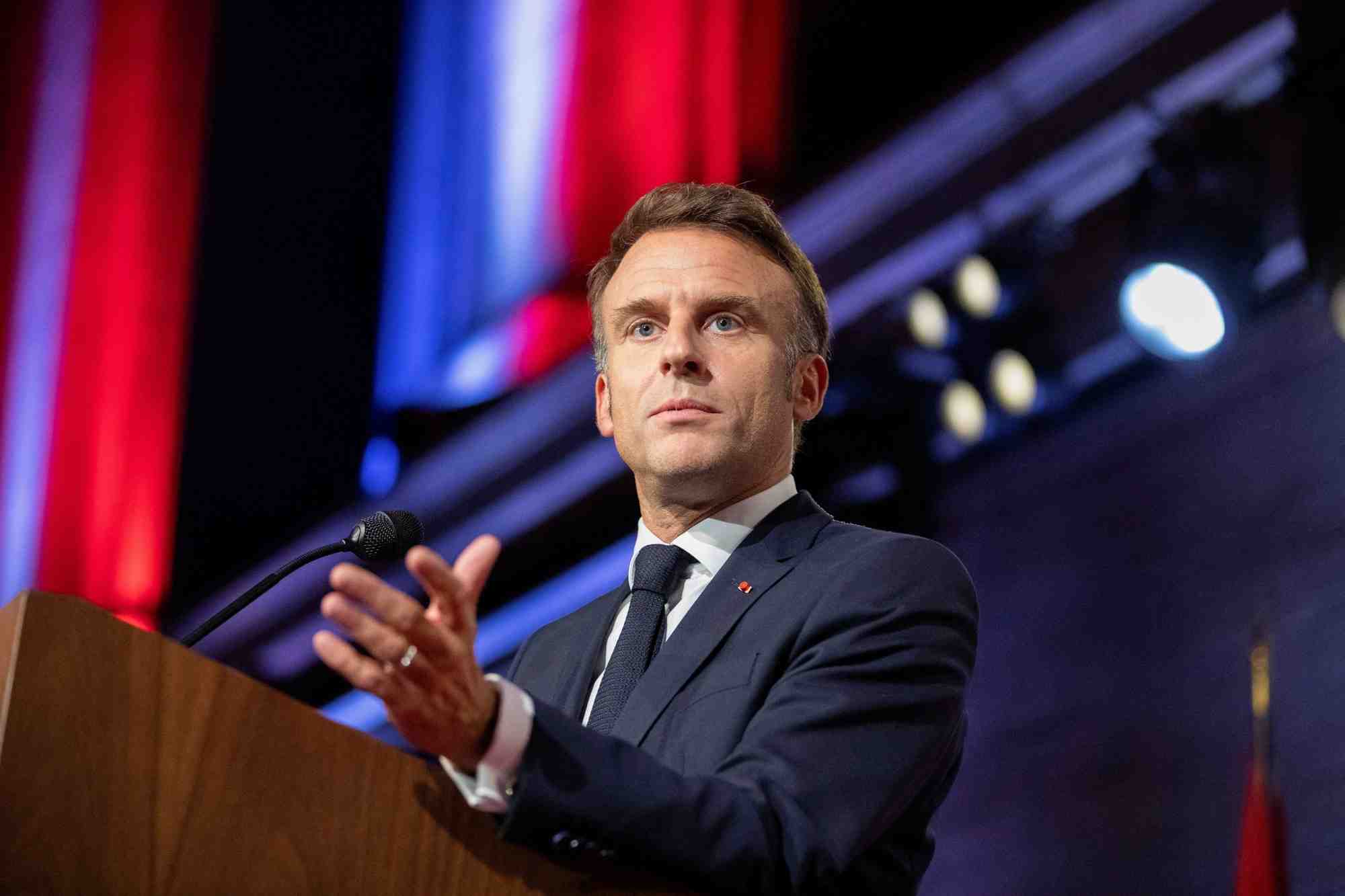 Emmanuel macron a montreal