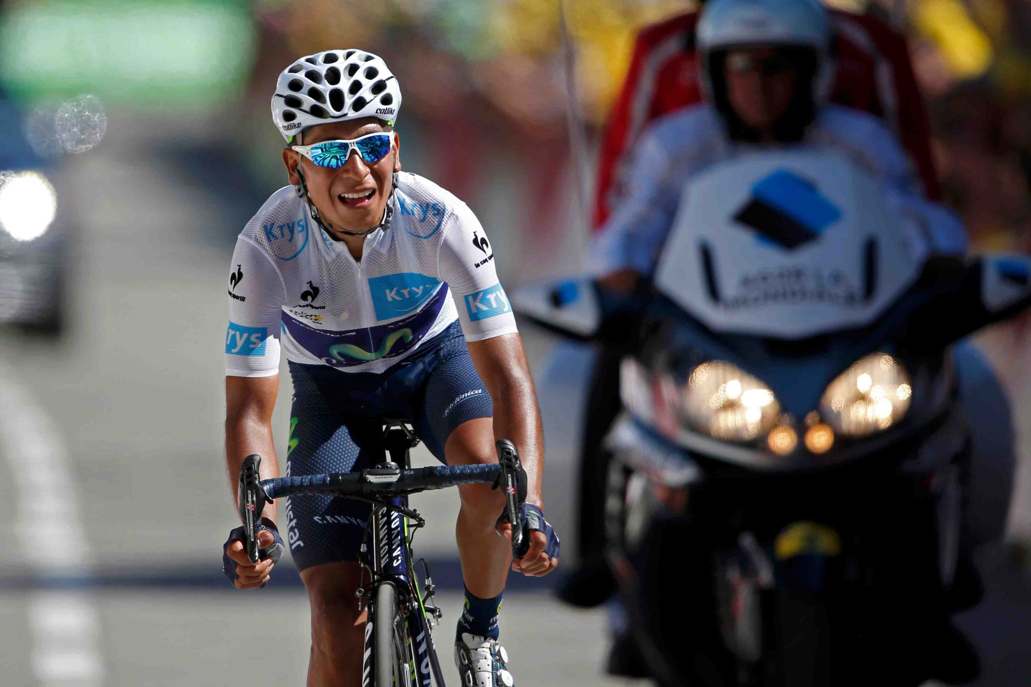La movistar avec quintana et valverde