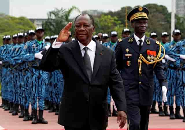 Alassane Ouattara Armée Côte d'Ivoire