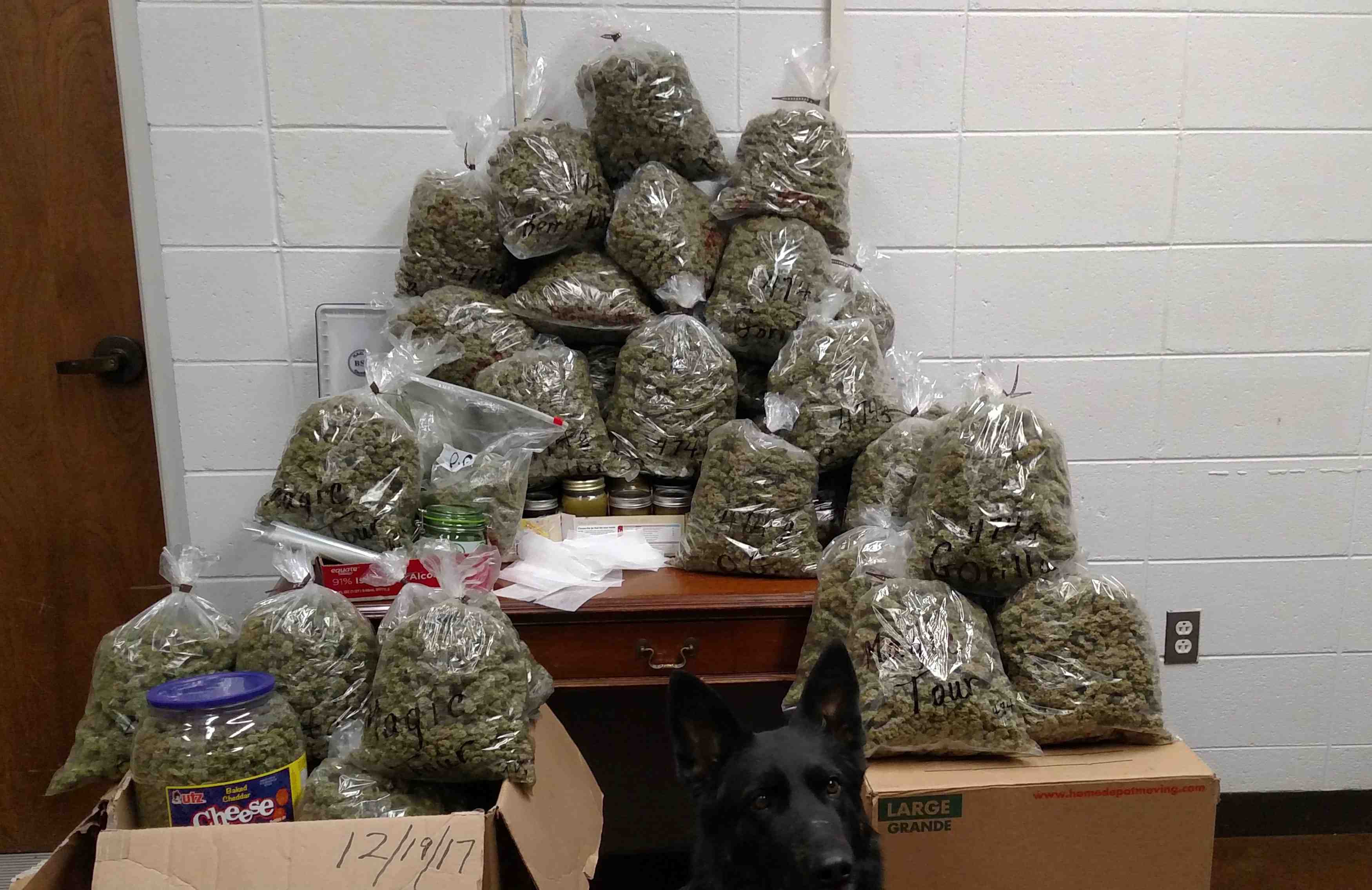 De la marijuana de noel interceptee au nebraska