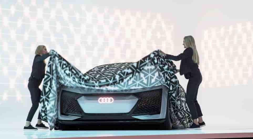 La présentation du concept car Audi lors du dernier salon de Francfort.