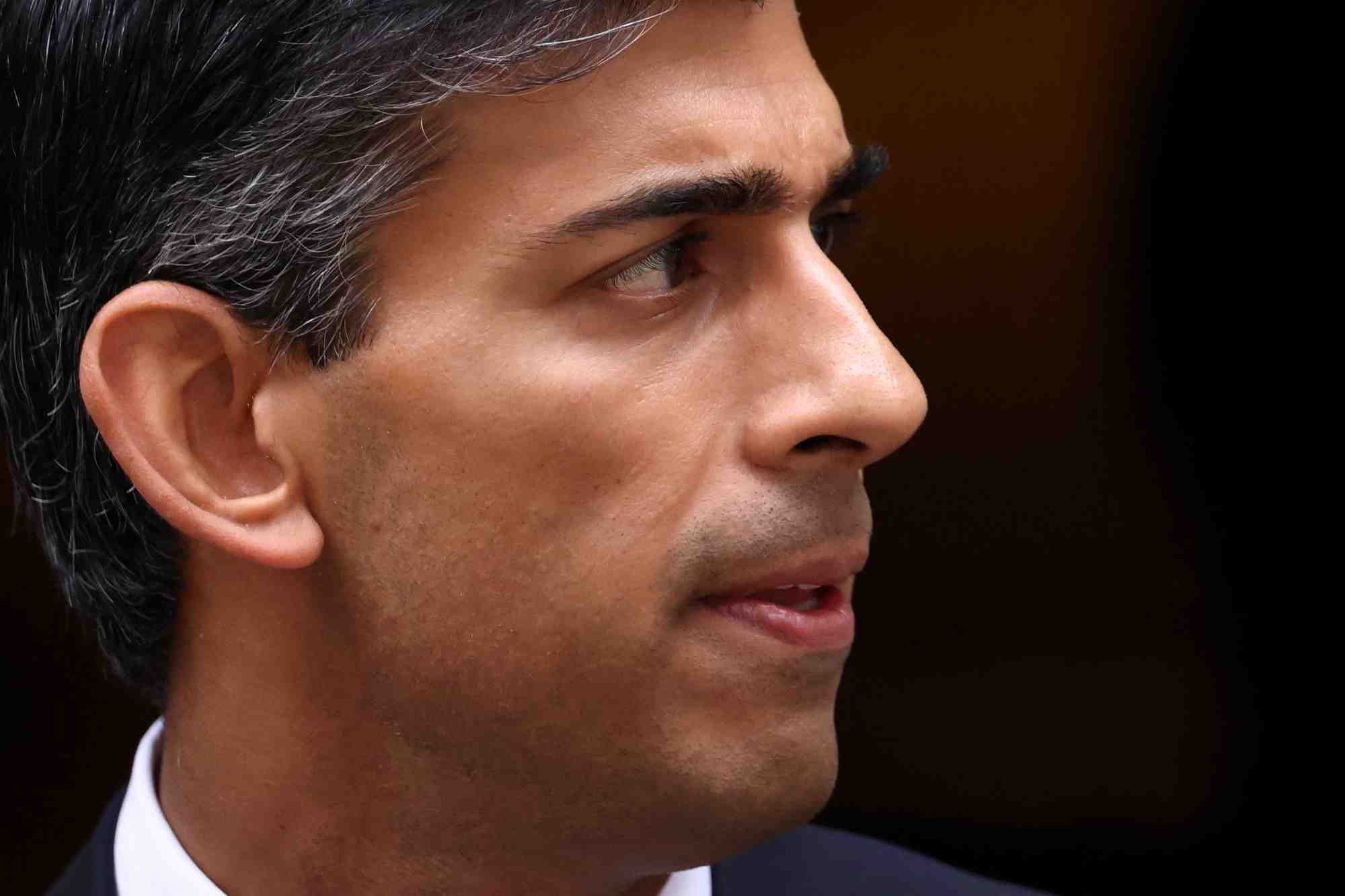 Rishi sunak a downing street, a londres