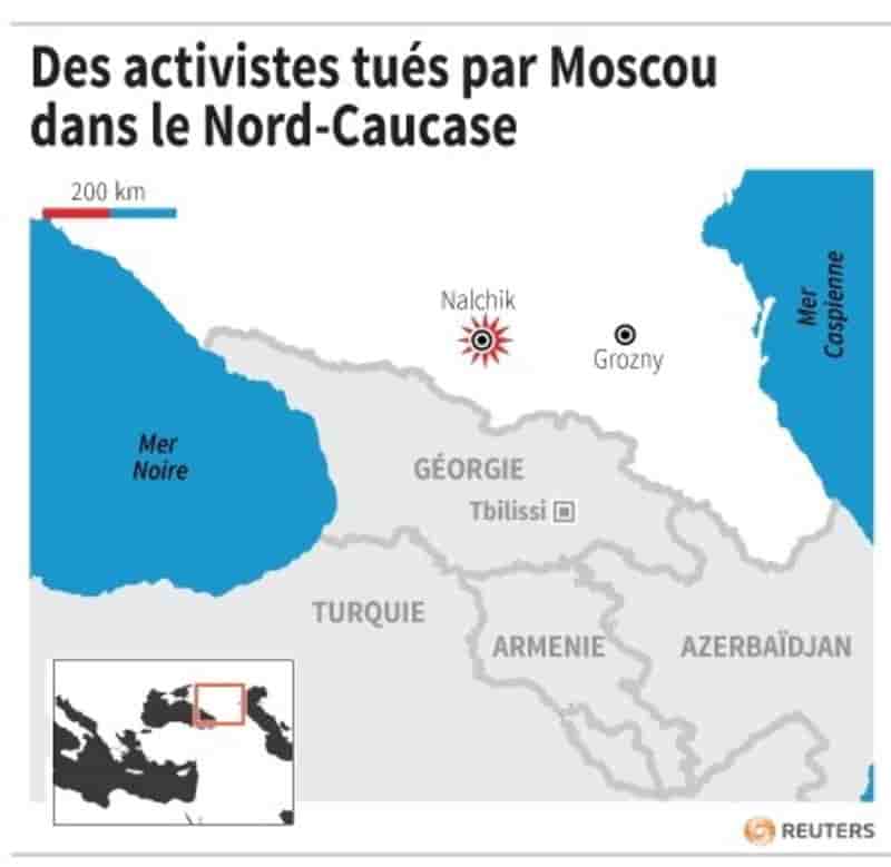 Des activistes tues par moscou dans le nord-caucase