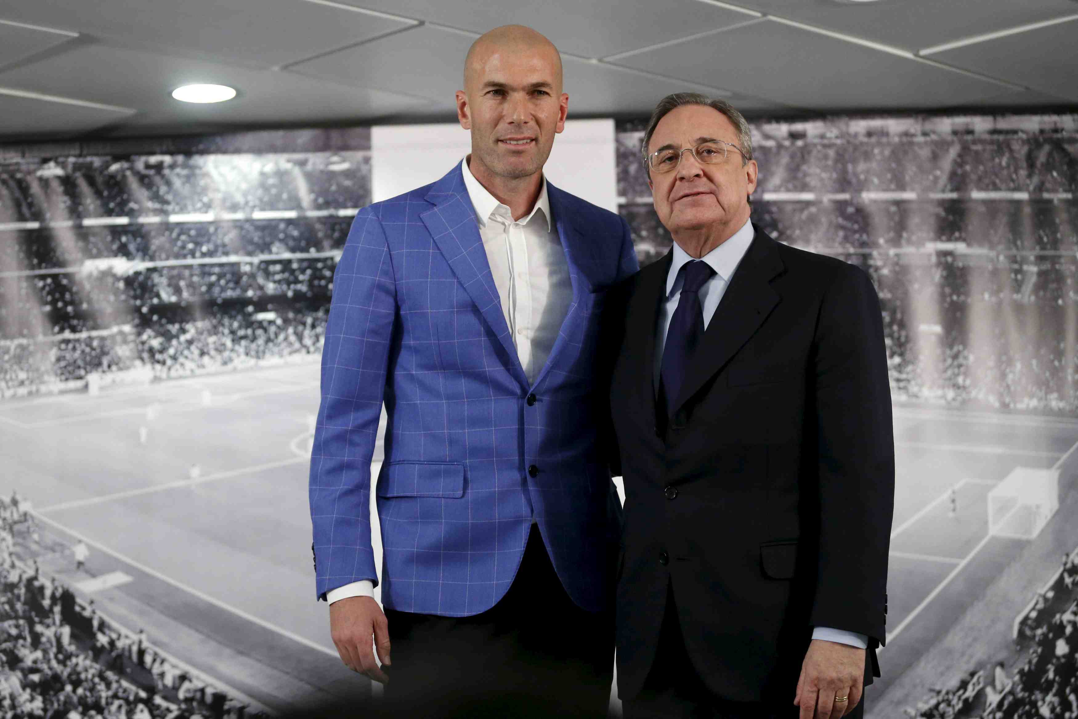 Zinedine zidane entraineur du real