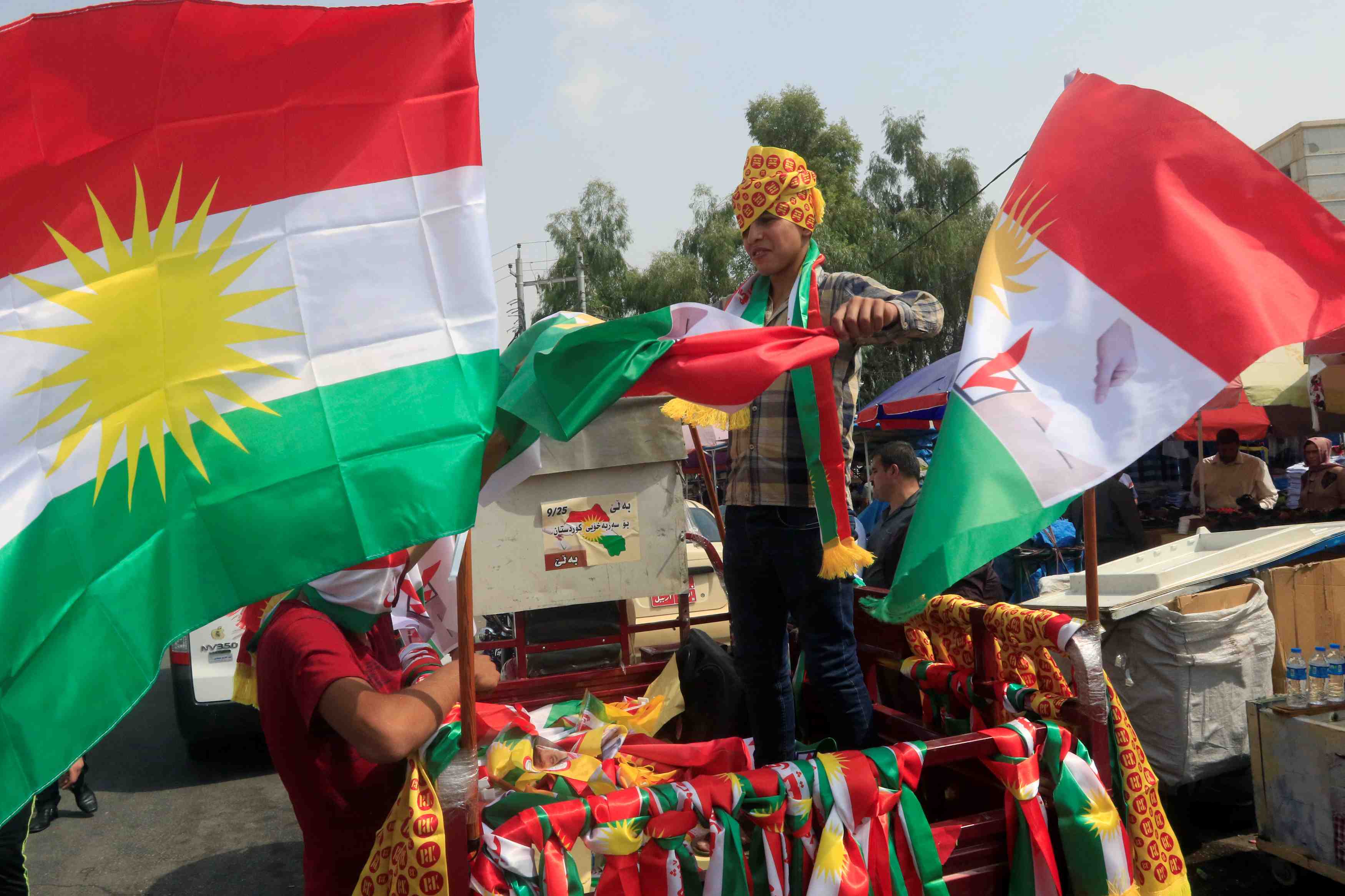 Le kurdistan syrien vote et envoie un message a assad