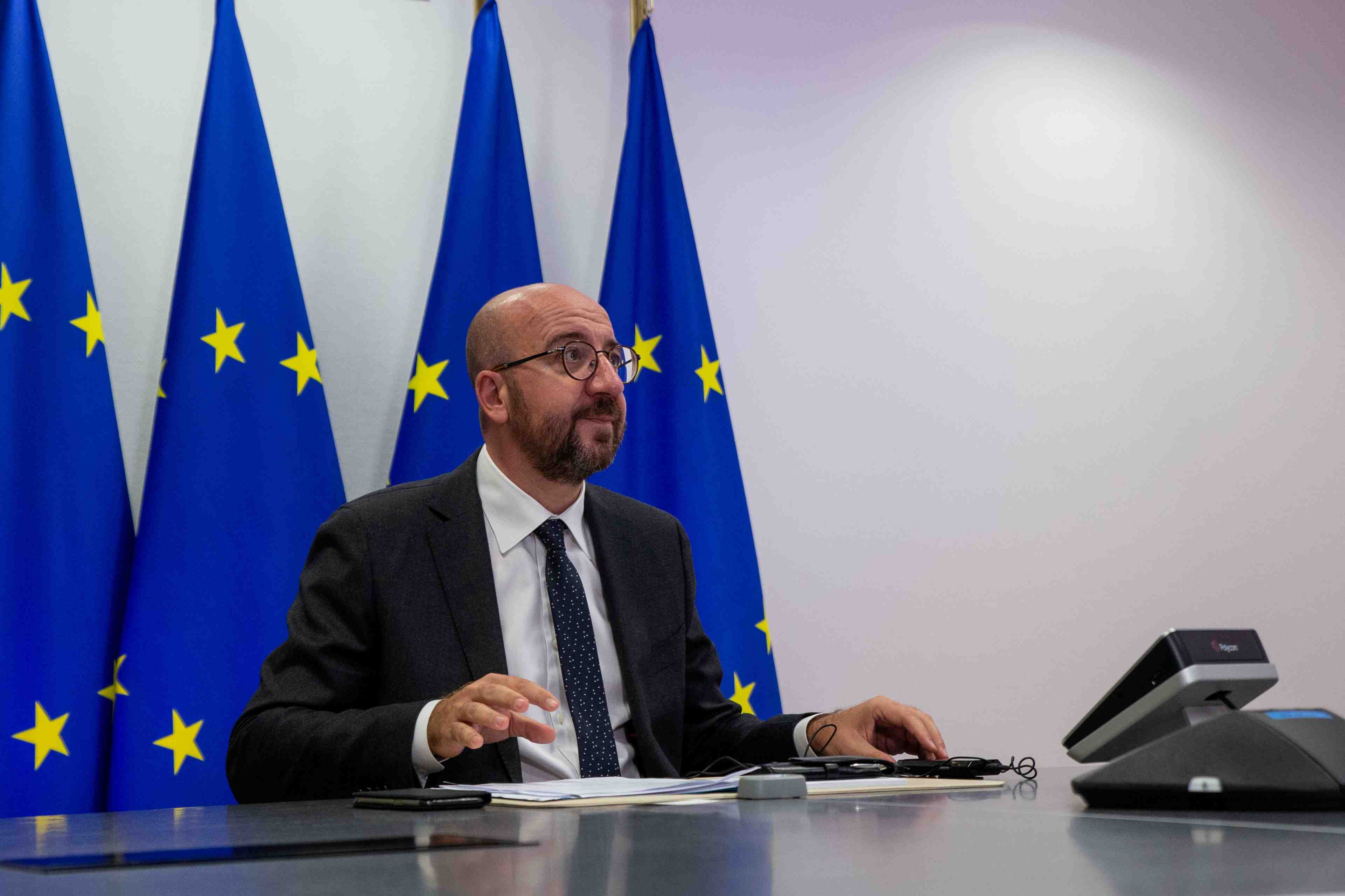 Le conseil europeen reporte aux 1er et 2 octobre, charles michel en quarantaine covid
