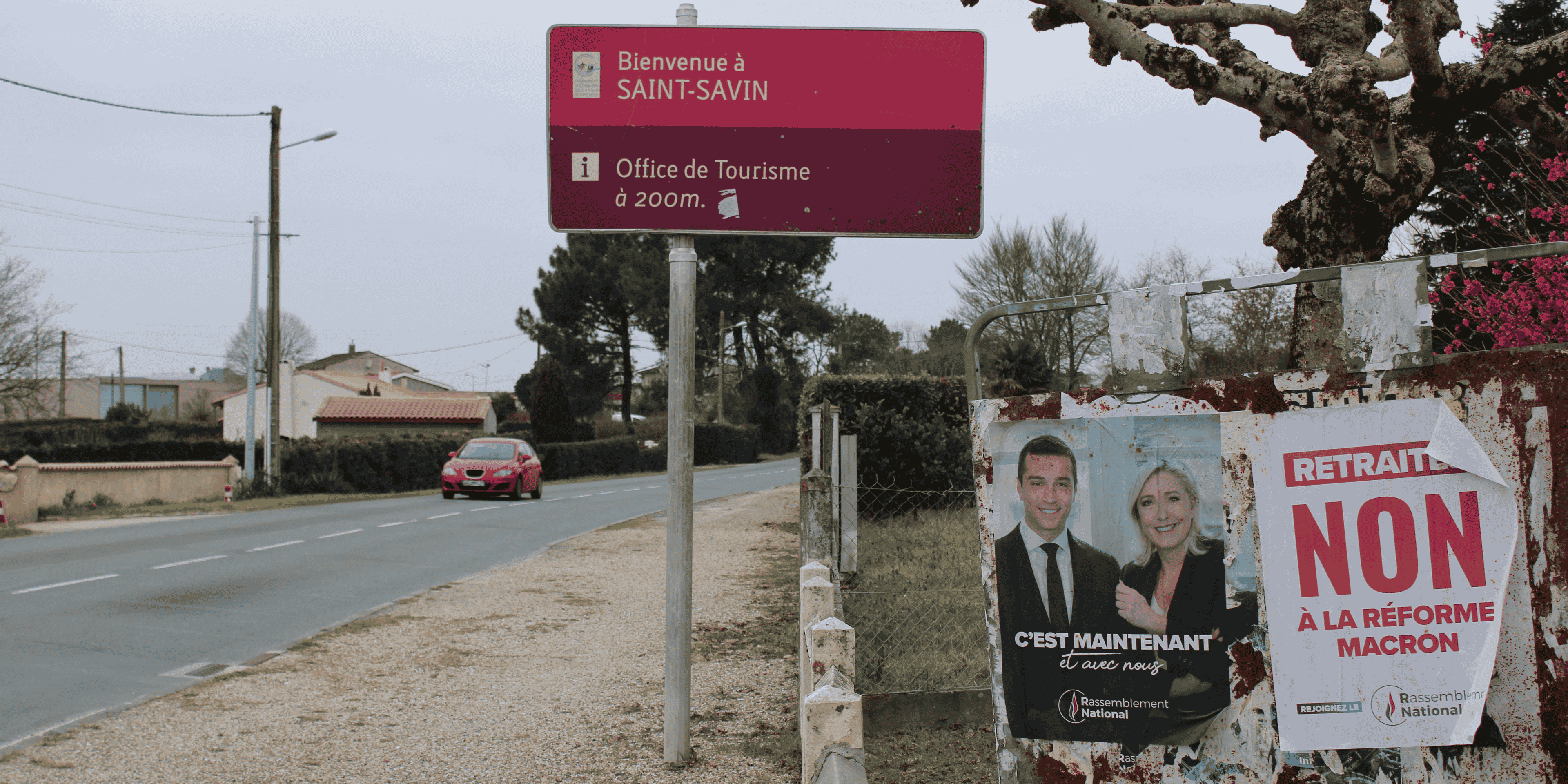saint-savin rassemblement national rn edwige diaz