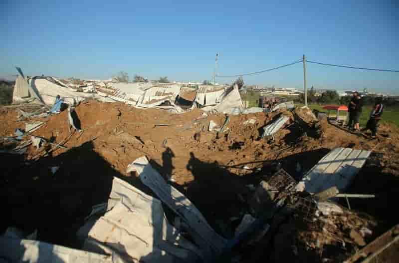 Gaza accuse israel d'avoir tue deux palestiniens a gaza