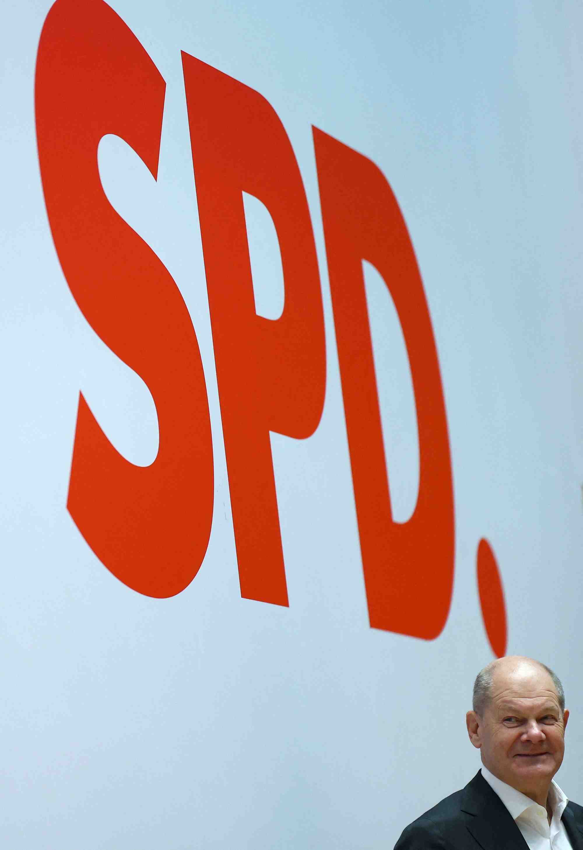Le chancelier allemand olaf scholz