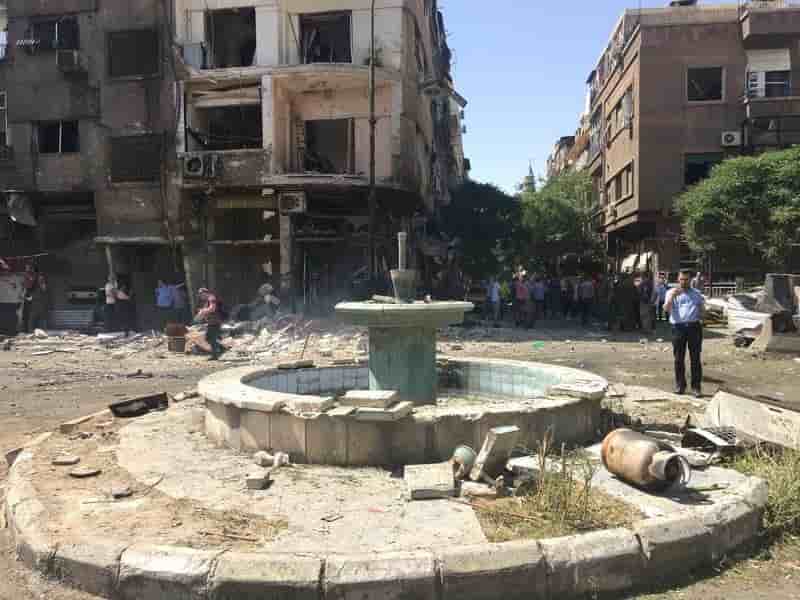 Attentat suicide dans le centre de damas, au moins 7 morts