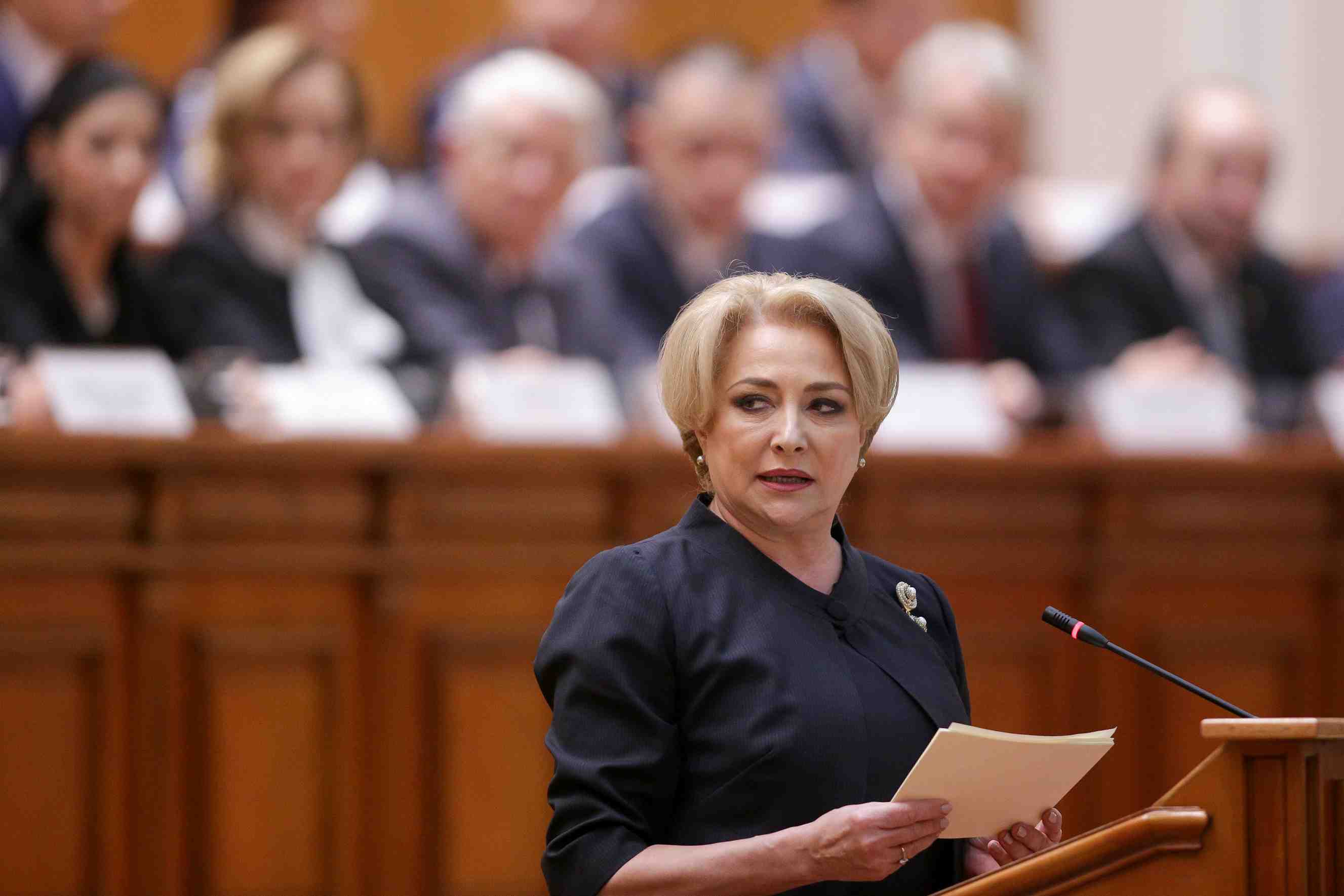 Les deputes roumains votent la confiance au gouvernement dancila