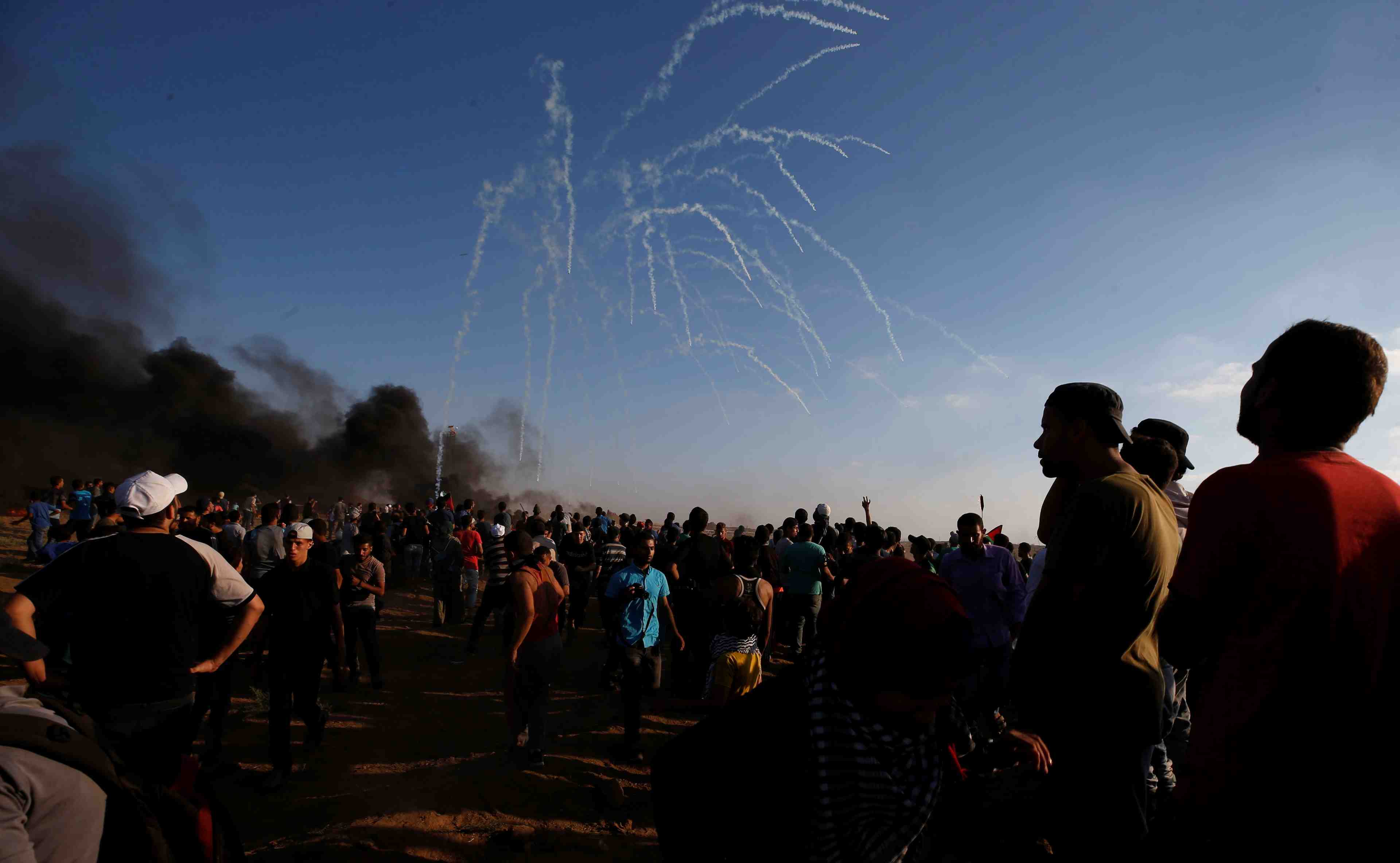 L'armee israelienne tue deux palestiniens a la frontiere de gaza