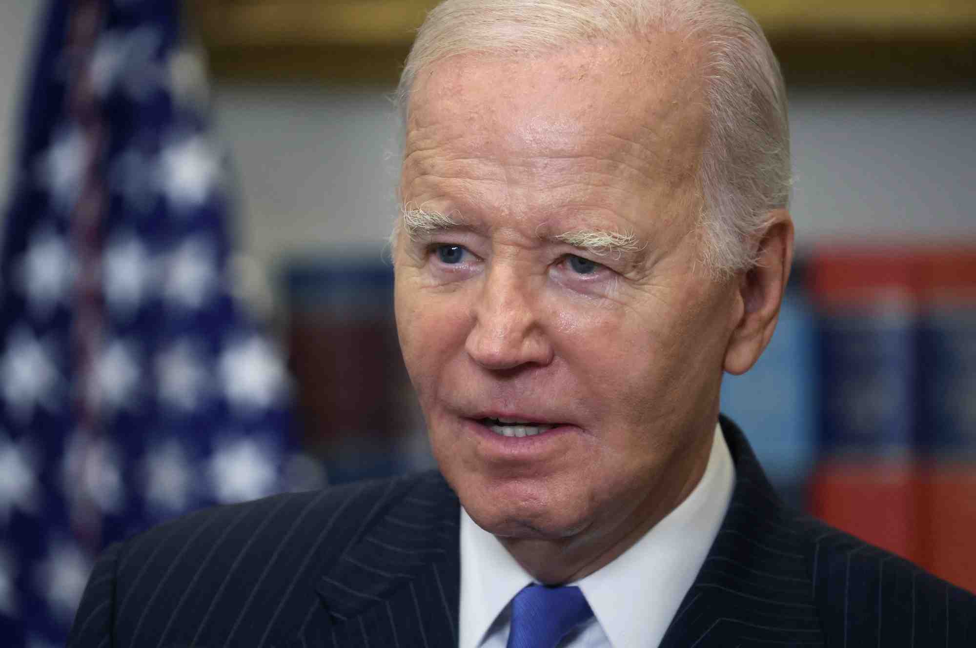 Le president americain joe biden