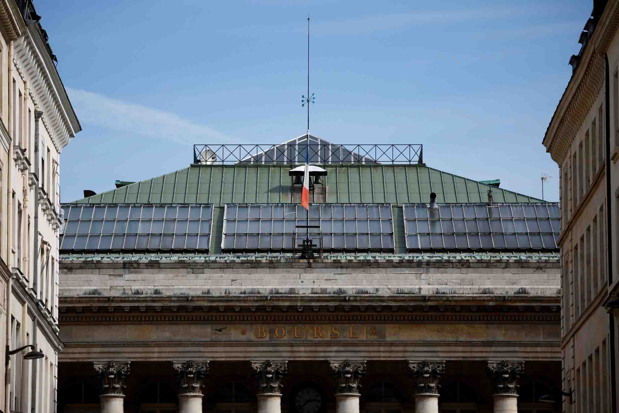Le palais brongniart, l'ancienne bourse de paris