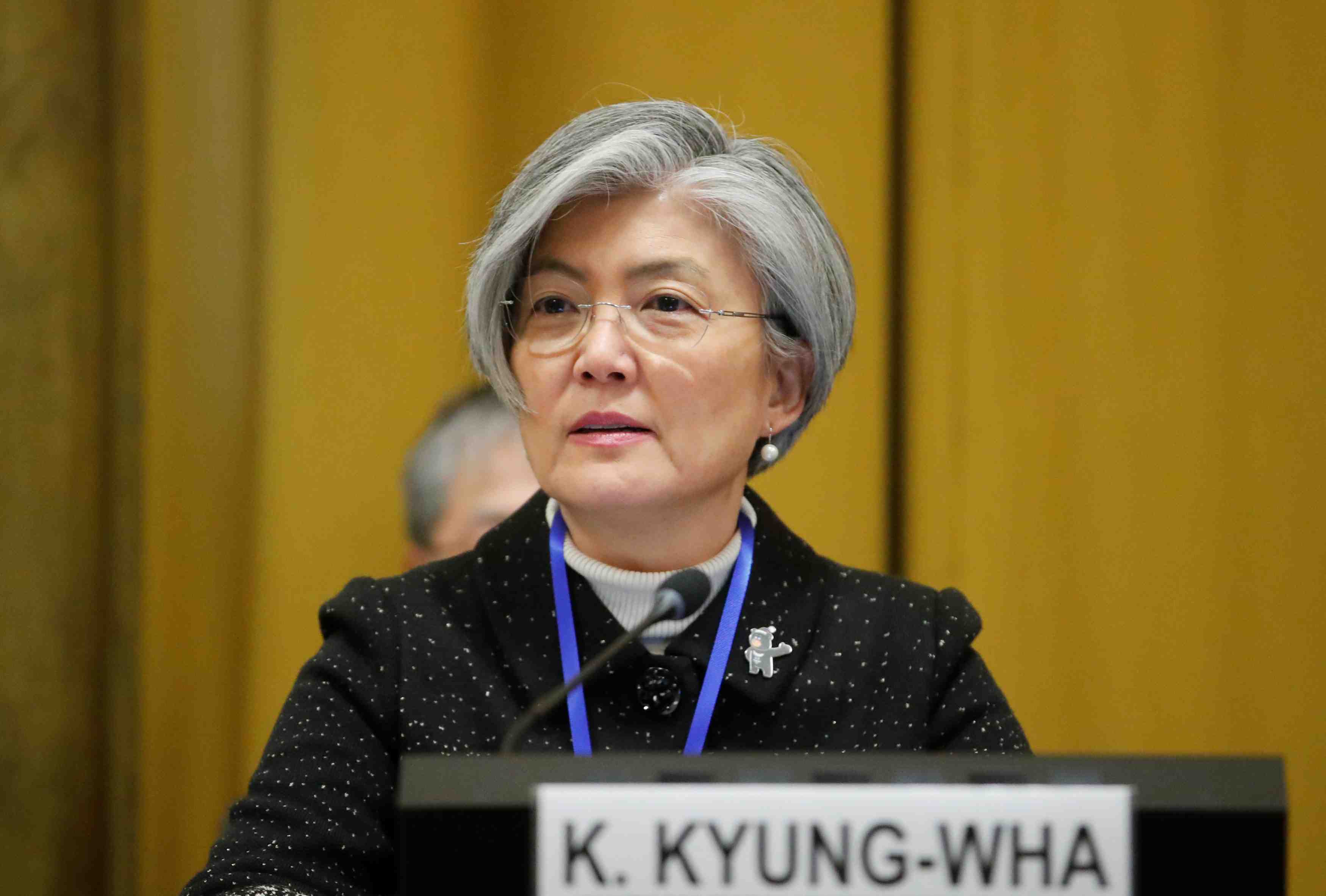 Maintien de la visite de la ministre sud-coreenne des affaires etrangeres aux usa