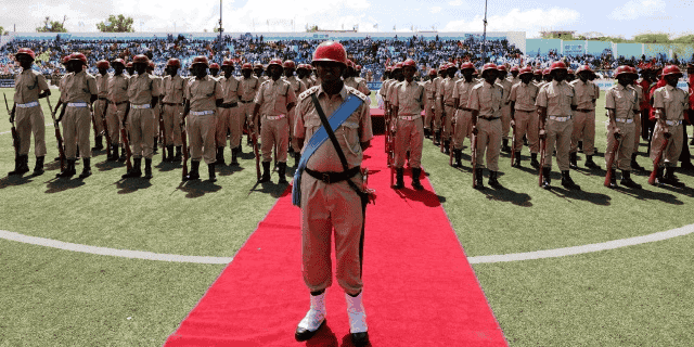 Somalie police