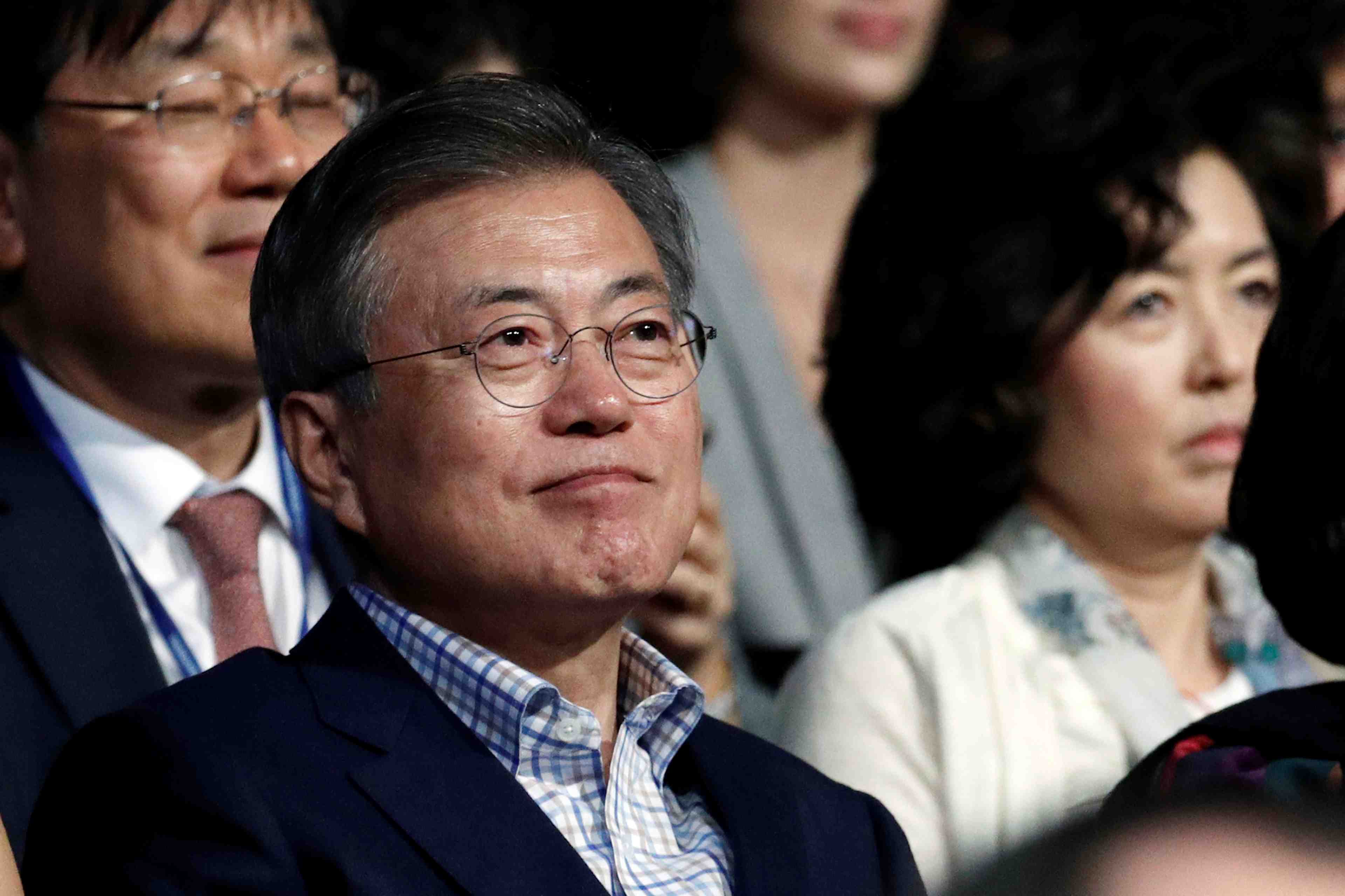 Moon jae-in juge le dirigeant nord-coreen sincere sur le nucleaire