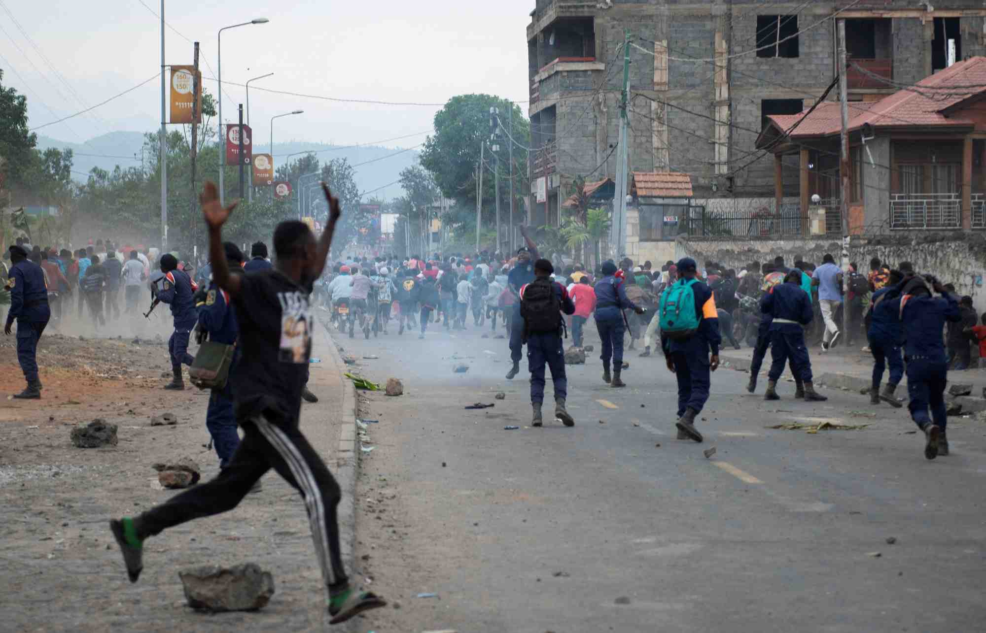 Au moins 15 morts lors de rassemblements anti-onu en republique democratique du congo