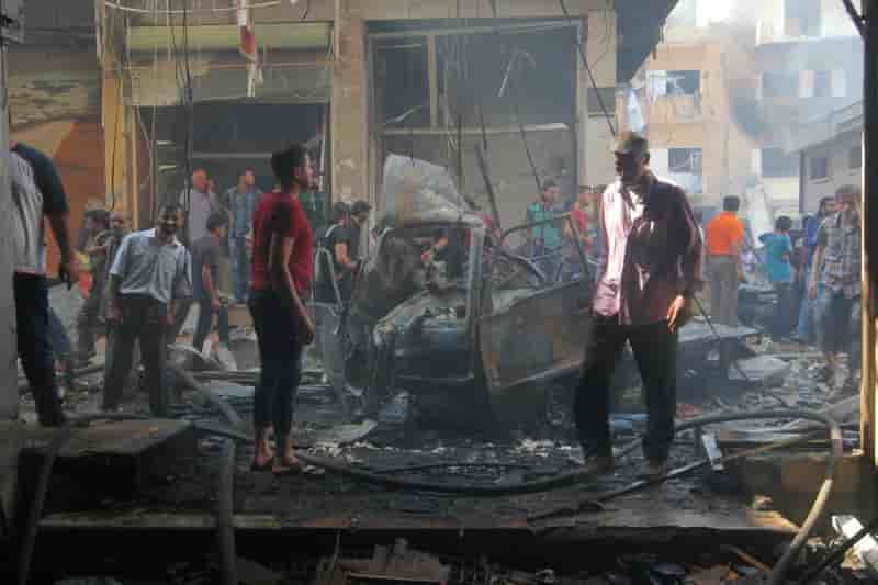 Au moins 25 morts a idlib en syrie apres des frappes aeriennes