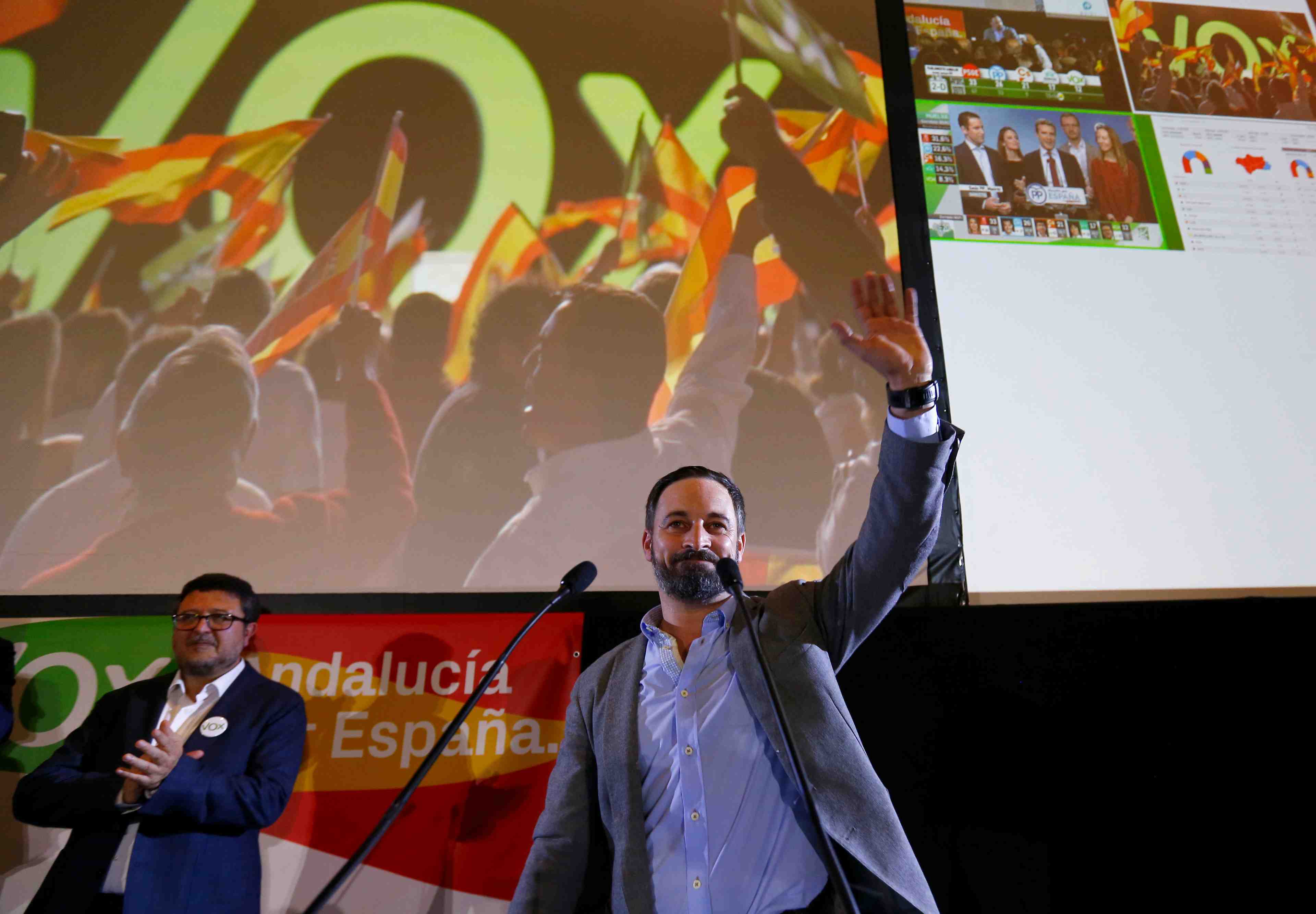 L'extreme droite espagnole entre au parlement d'andalousie