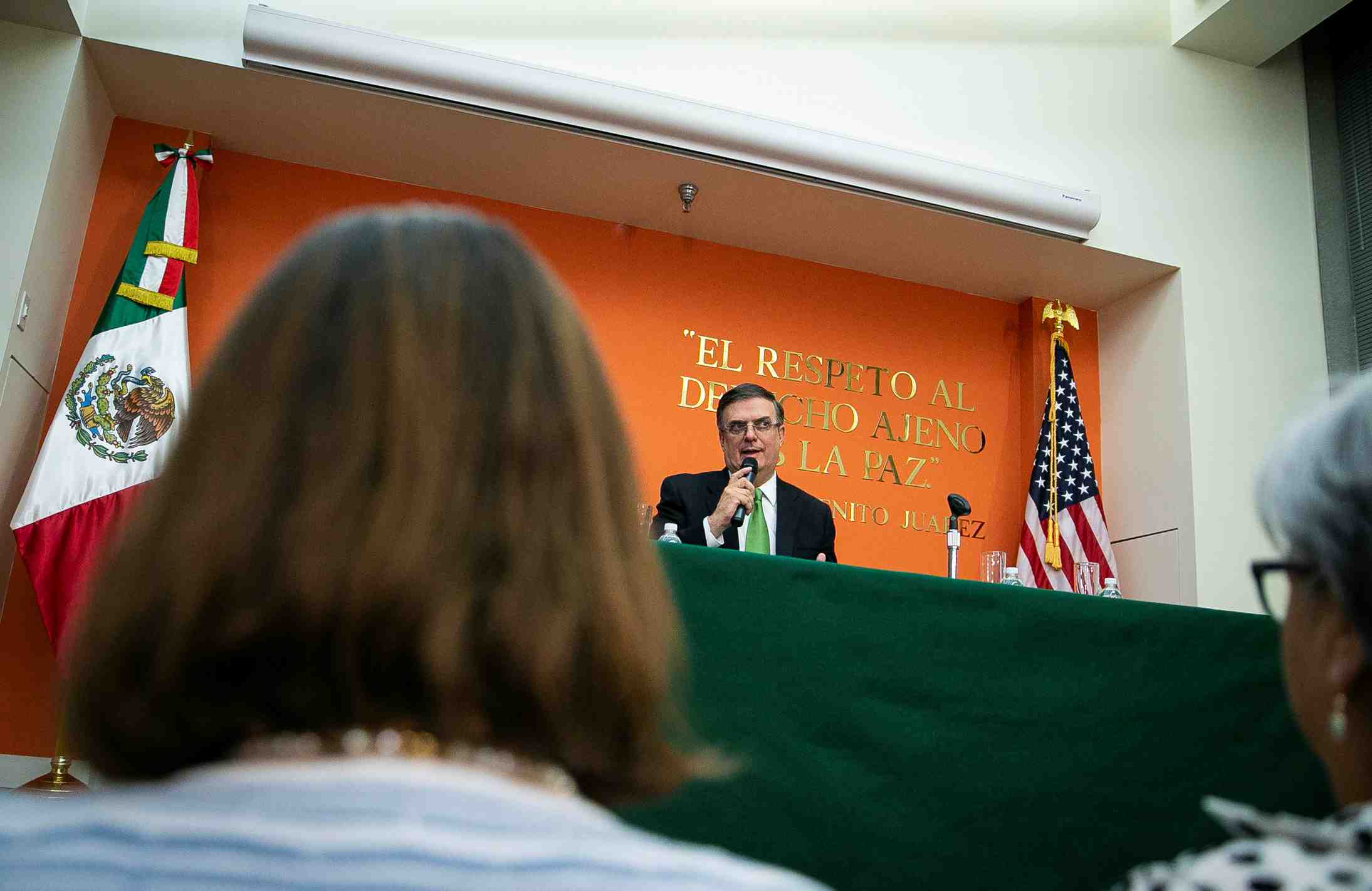 Le mexique espere trouver un terrain d'entente avec washington