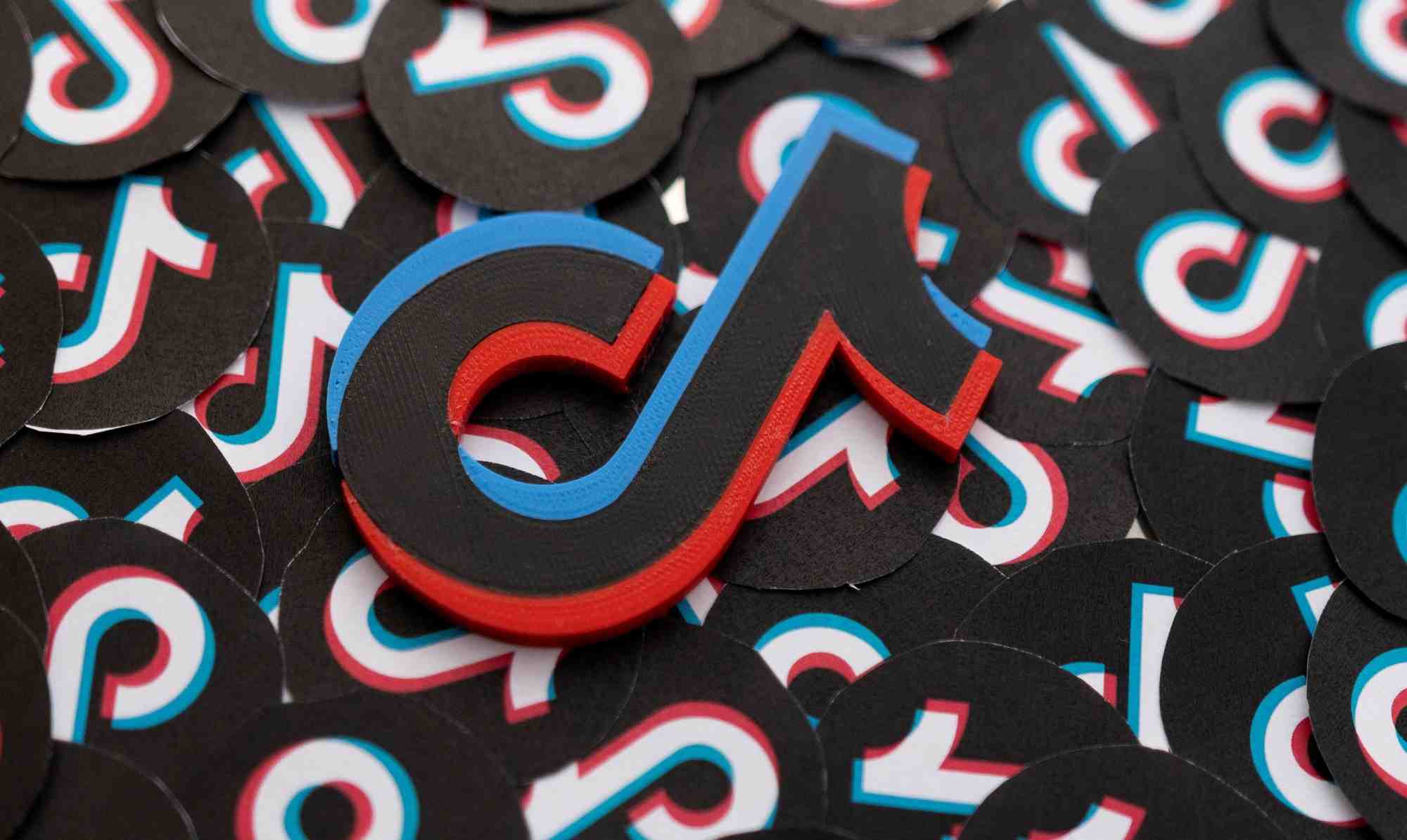 Photo d'illustration des logos tiktok