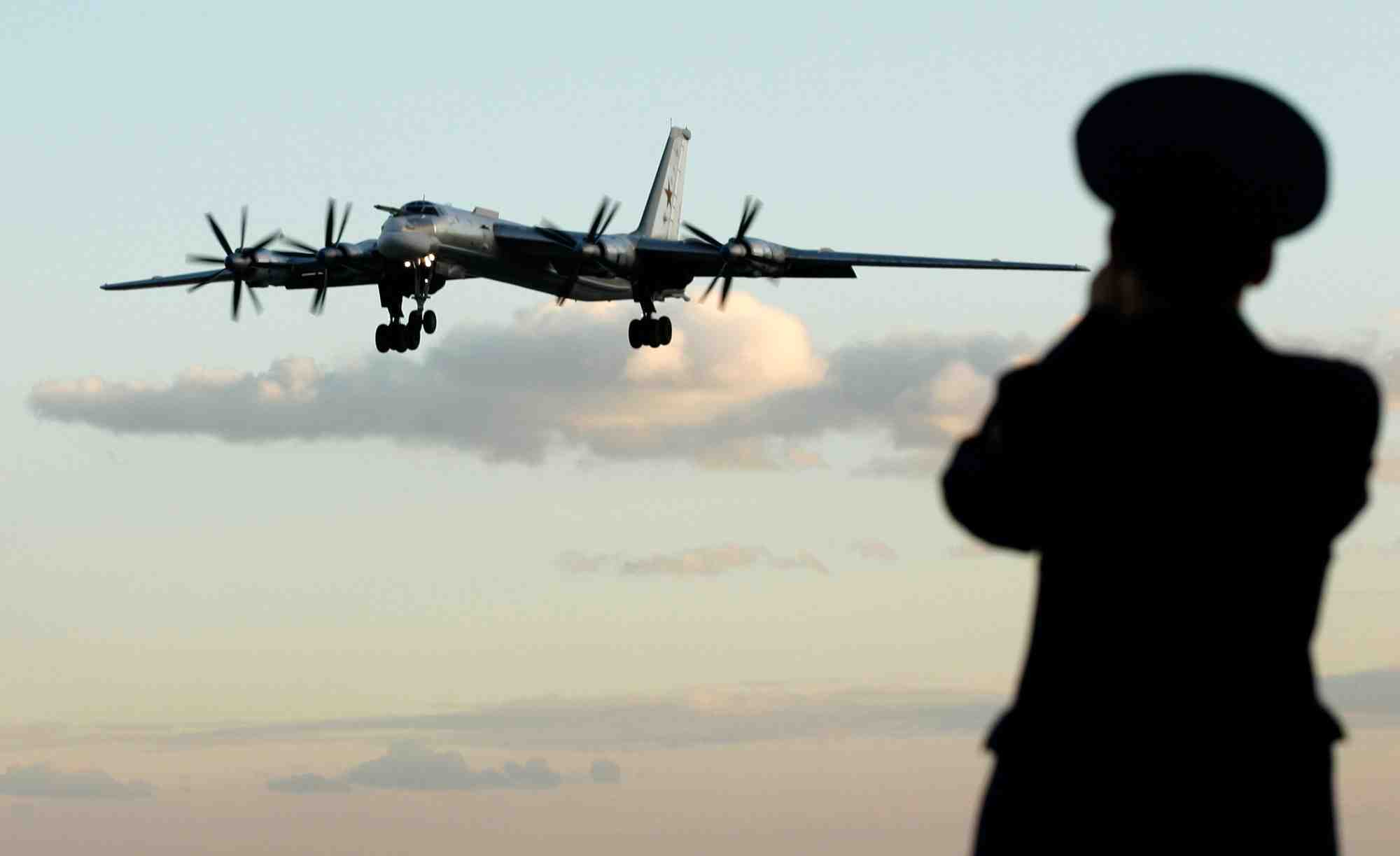 Un bombardier russe tu-95