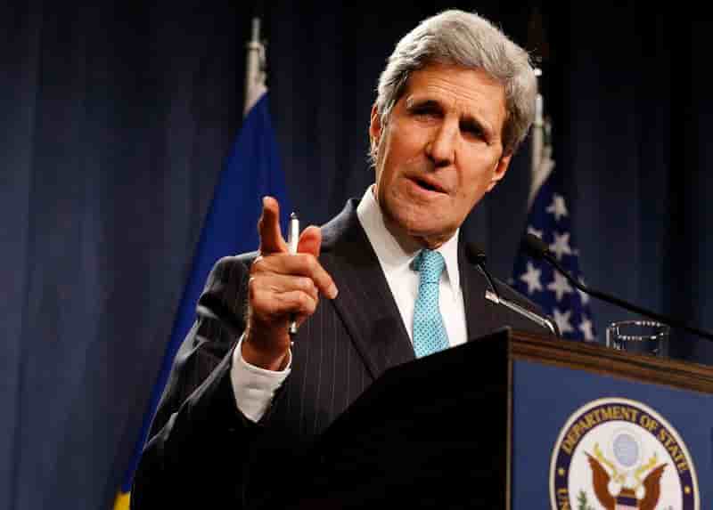 Washington pour l'apaisement sur l'Ukraine, menace de sanctions