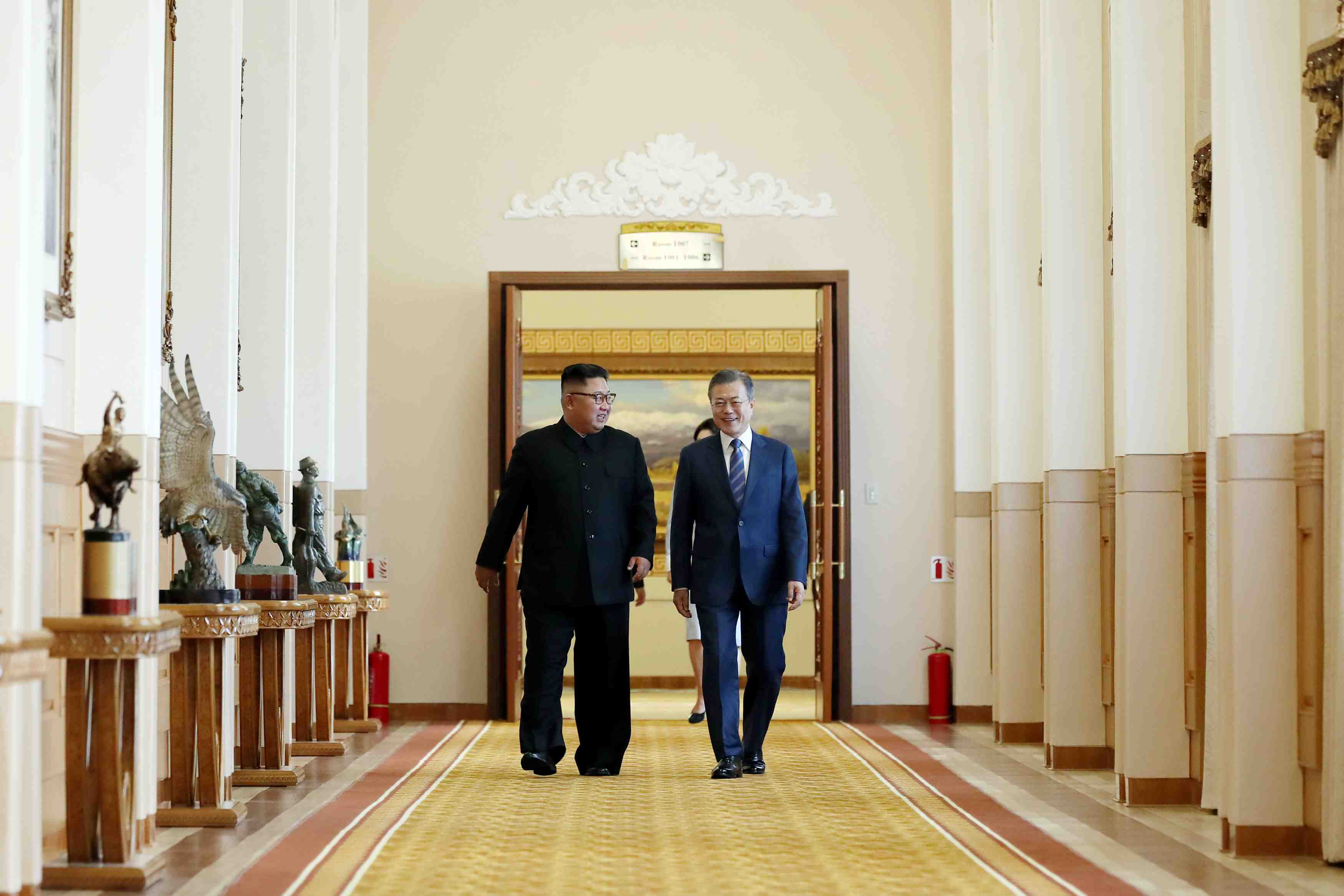 Kim jong-un offre deux chiens au sud en signe de paix