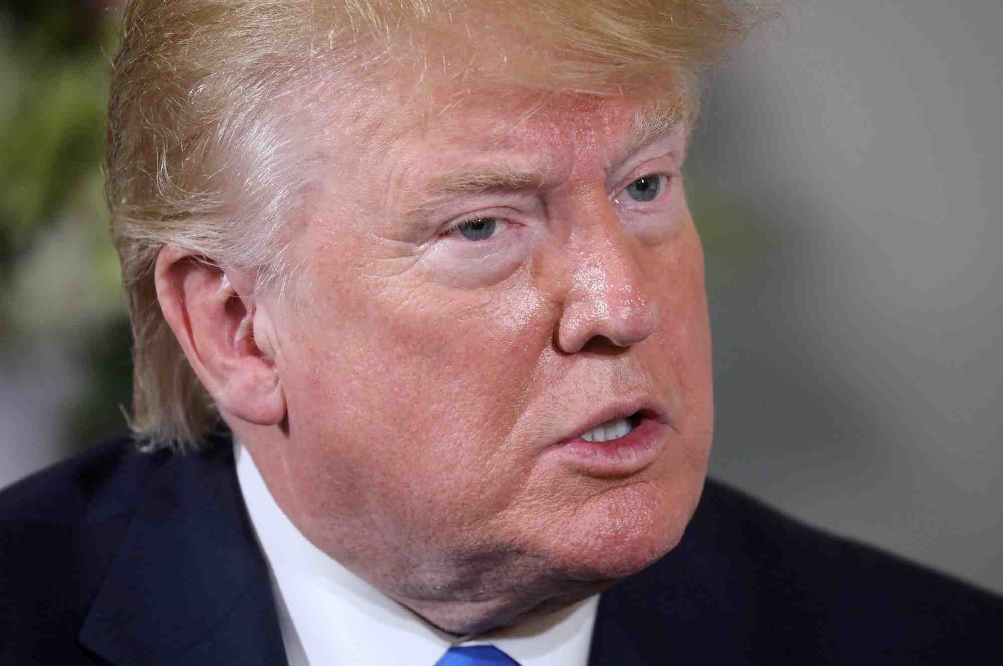 "Nous avons un dollar très fort et une Fed très faible", a asséné Donald Trump