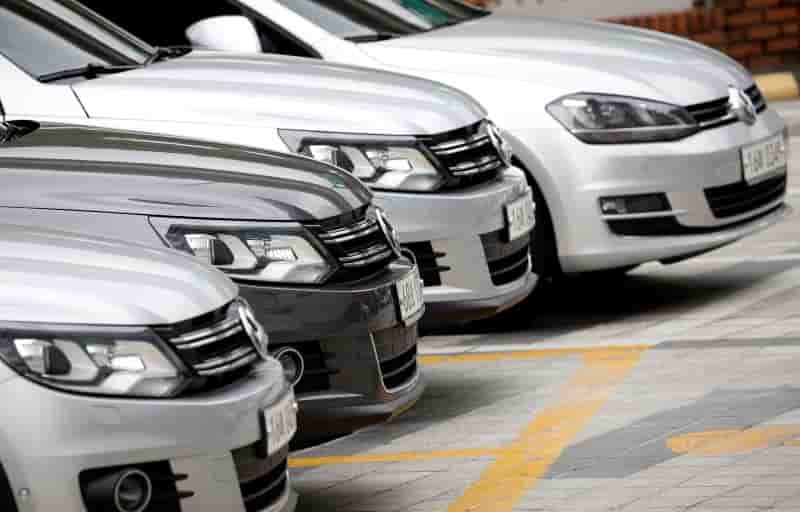 La plupart des modeles du groupe vw interdits en coree du sud