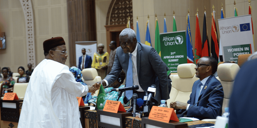 Mahamadou Issoufou Kagamé Moussa Faki
