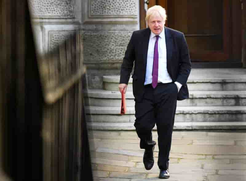 La lettre de demission de boris johnson