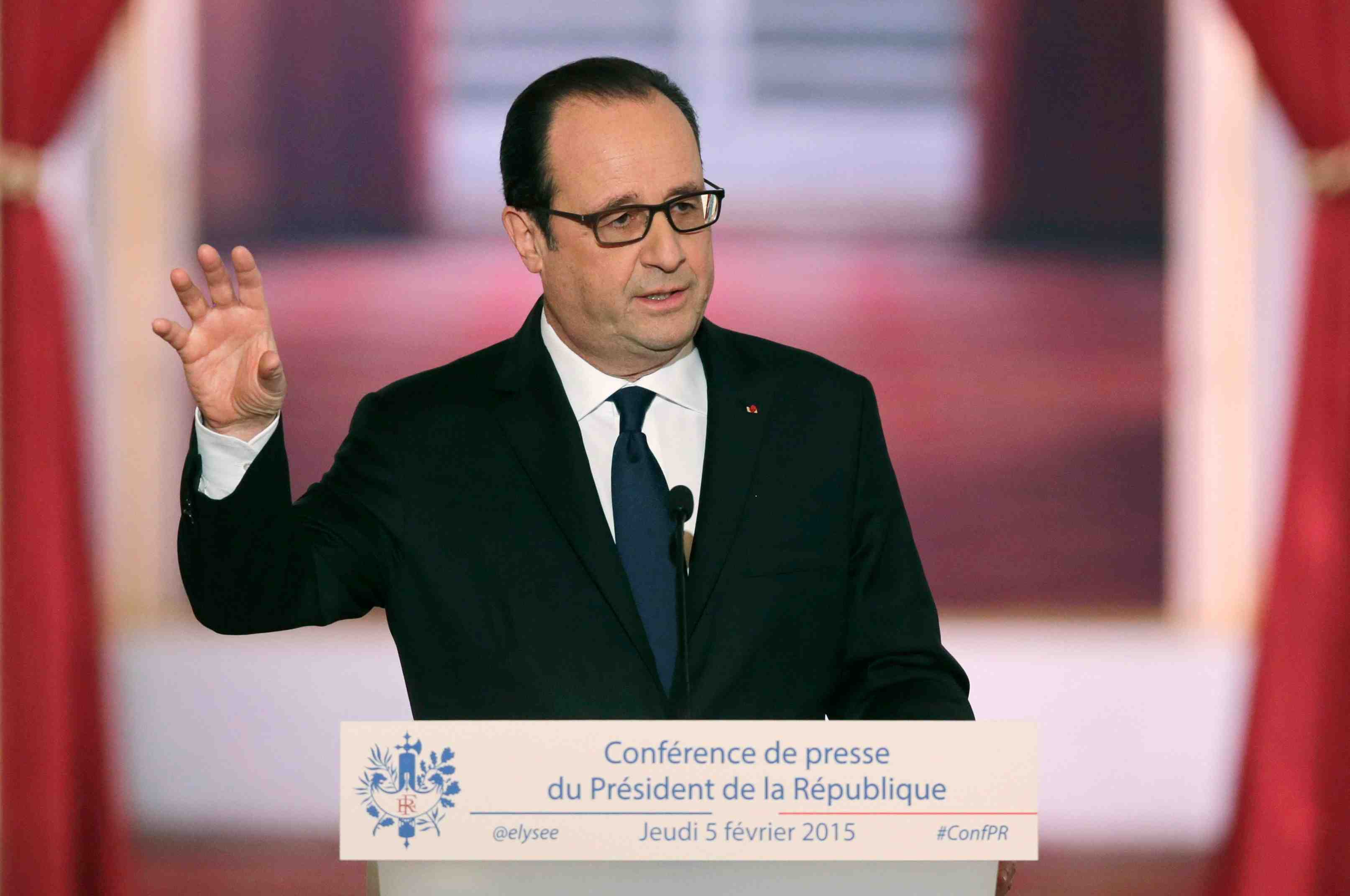 Deux francais sur trois estiment que francois hollande n'a pas change