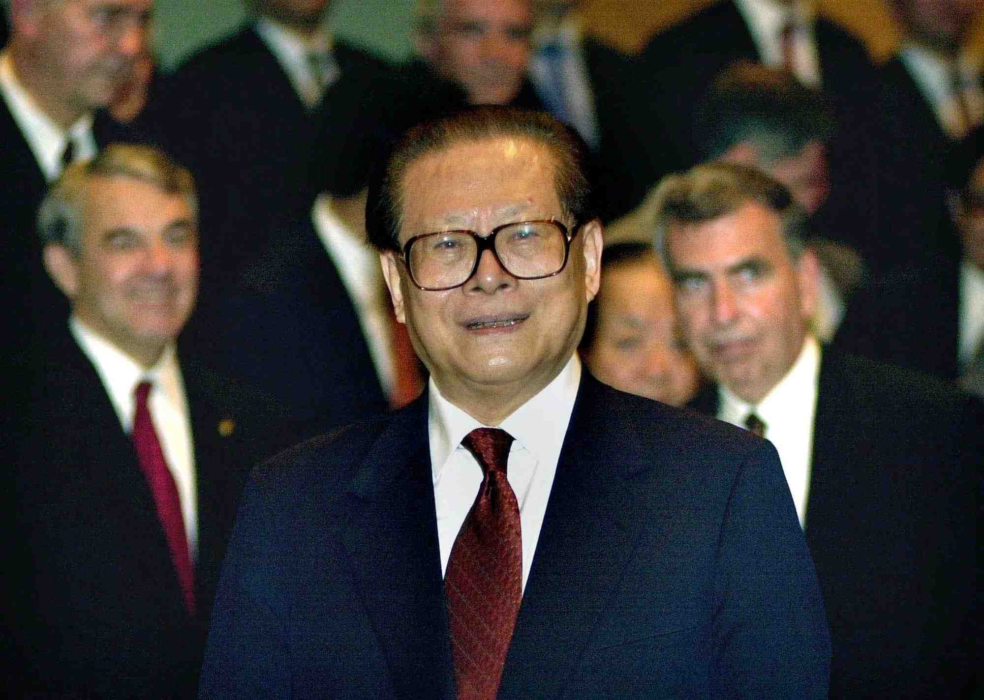 Photo d'archives de jiang zemin